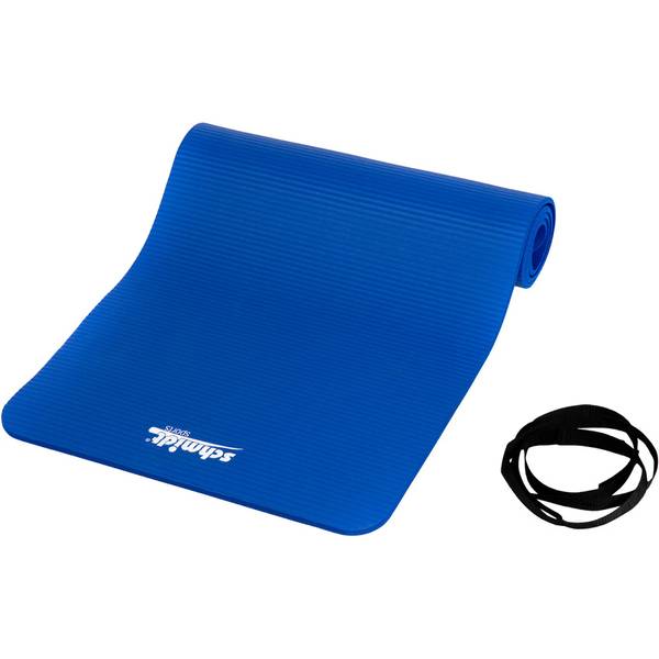 DEUSER Fitness-Matte (NBR) - blau