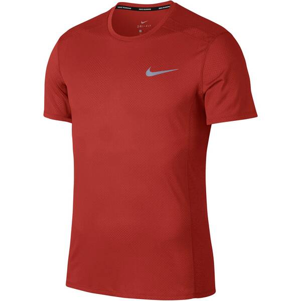 NIKE Herren Laufshirt Miler Cool Kurzarm