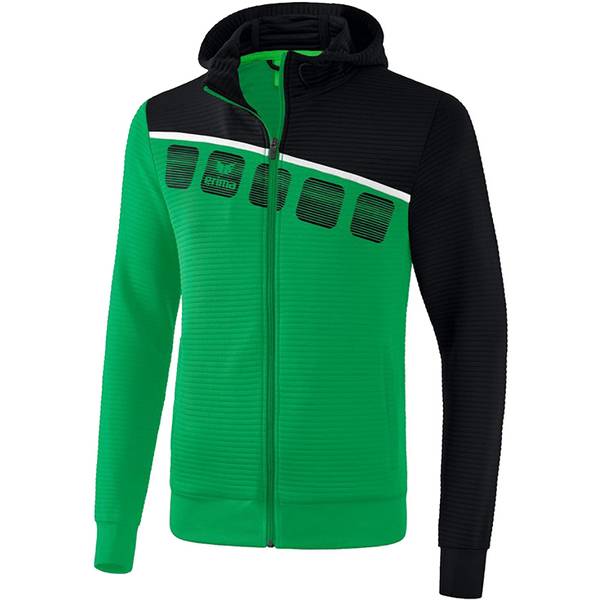 ERIMA Fußball - Teamsport Textil - Jacken 5-C Trainingsjacke mit Kapuze Kids