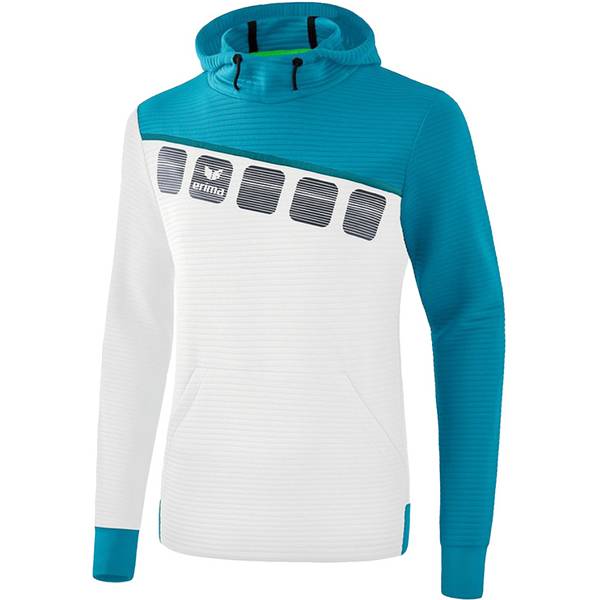 ERIMA Fußball - Teamsport Textil - Sweatshirts 5-C Kapuzensweat Kids