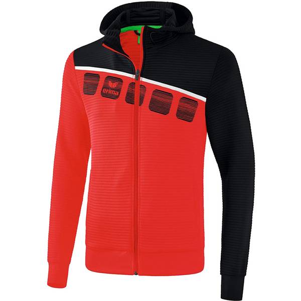 ERIMA Fußball - Teamsport Textil - Jacken 5-C Trainingsjacke mit Kapuze Kids
