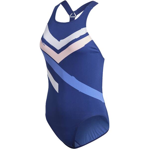 ADIDAS Damen Placed-Print Badeanzug