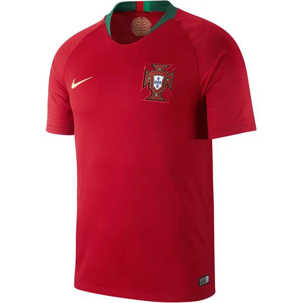 NIKE Herren Fußballtrikot Portugal Stadium Home WM 2018