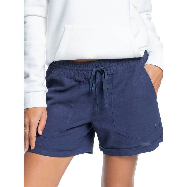 ROXY Damen Leinen Shorts Another Kiss