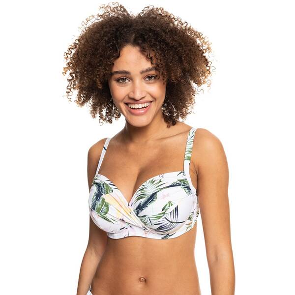 ROXY Damen D-Cup Wickel-Bikini Top ROXY Bloom