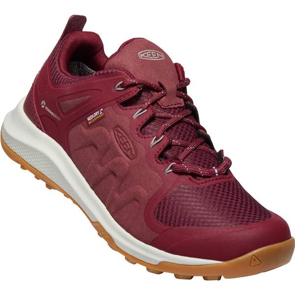KEEN Damen Trekkinghalbschuhe EXPLORE WP W-TAWNY PORT/SATELLITE