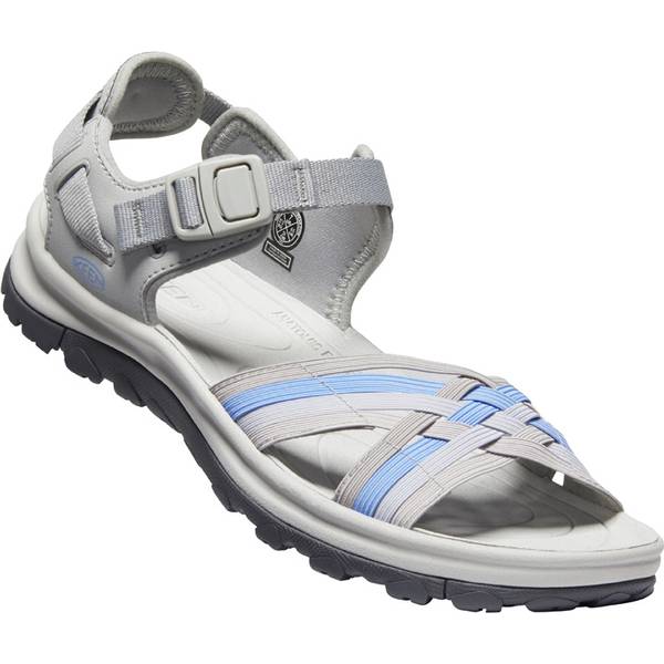KEEN Damen Trekkingsandale TERRADORA II STRAPPY OPEN TOE W-GREY/HYD