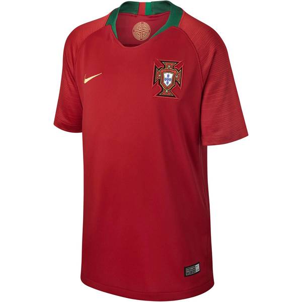 NIKE Kinder Fußballtrikot Portugal Stadium Home WM 2018