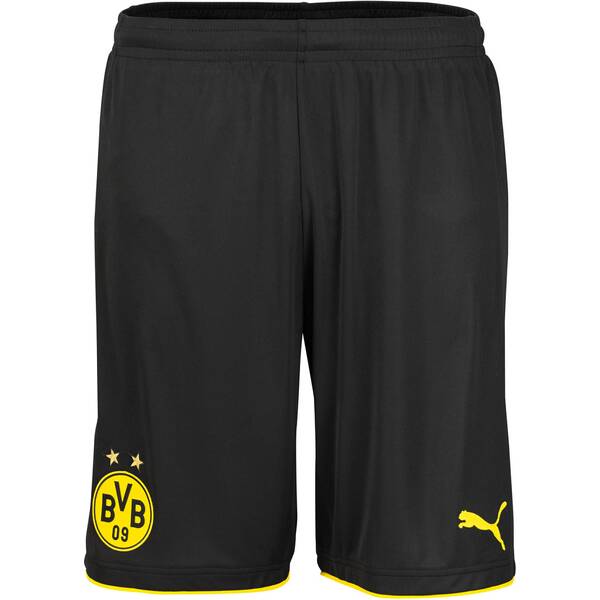 PUMA Herren Fußballshorts Borussia Dortmund Home Short Replica Saison 2016/17