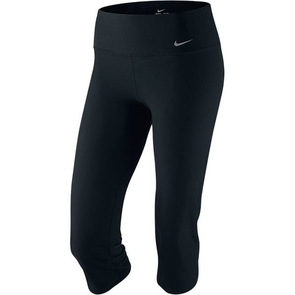 NIKE Damen Lauftights / Fitnesstights Legend 2.0 Slim Poly Capri