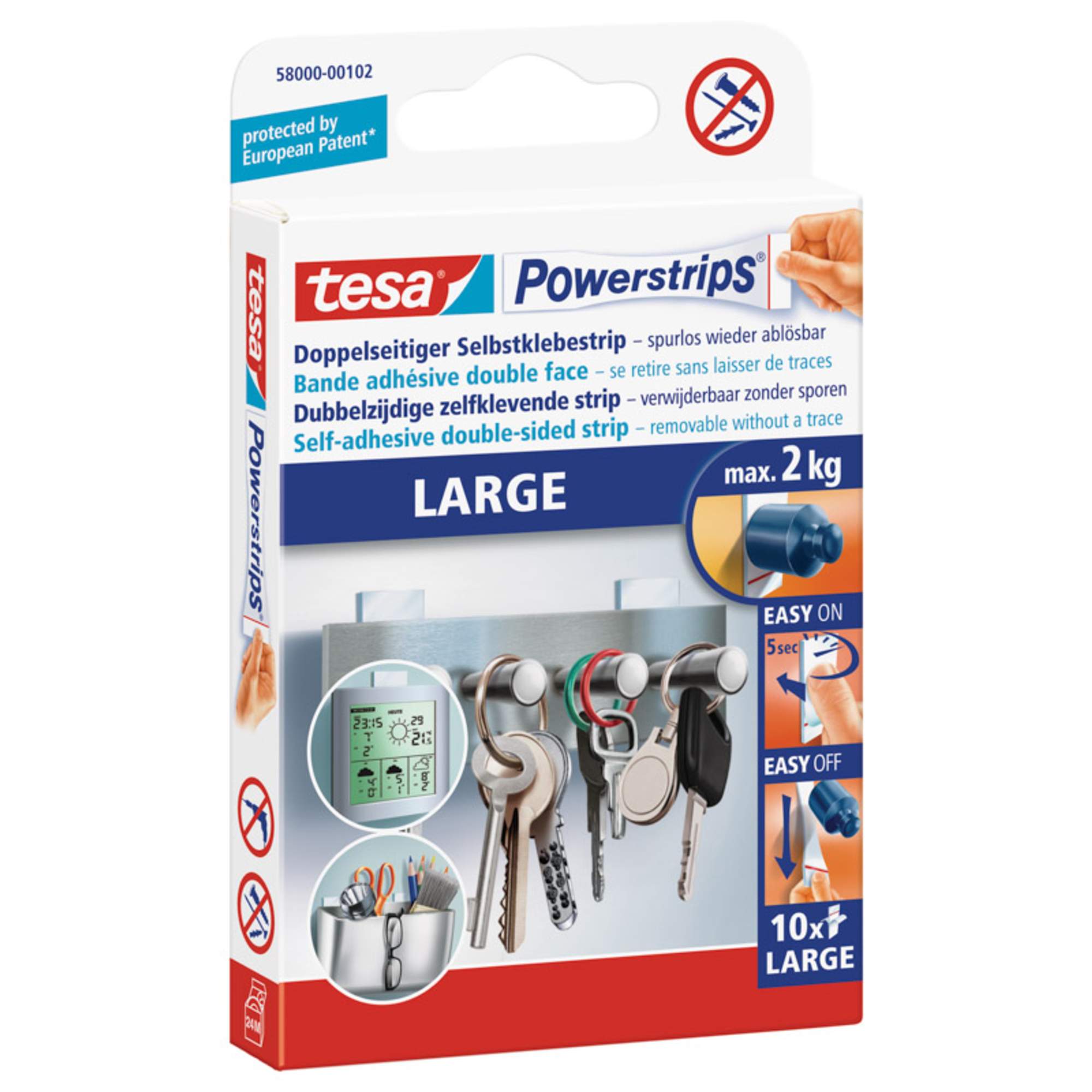 Tesa POWERSTRIPS LARGE