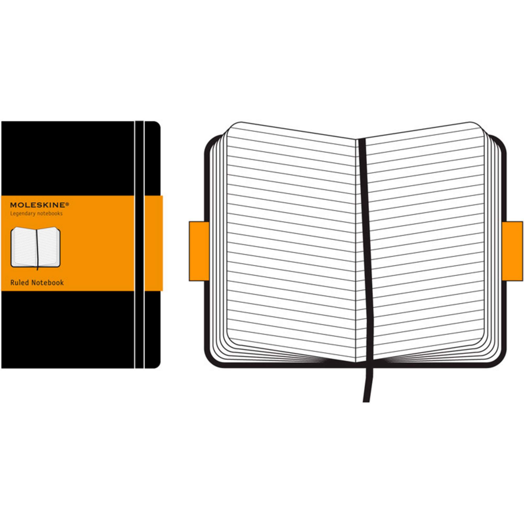 MOLESKINE RULED NOTEBOOK