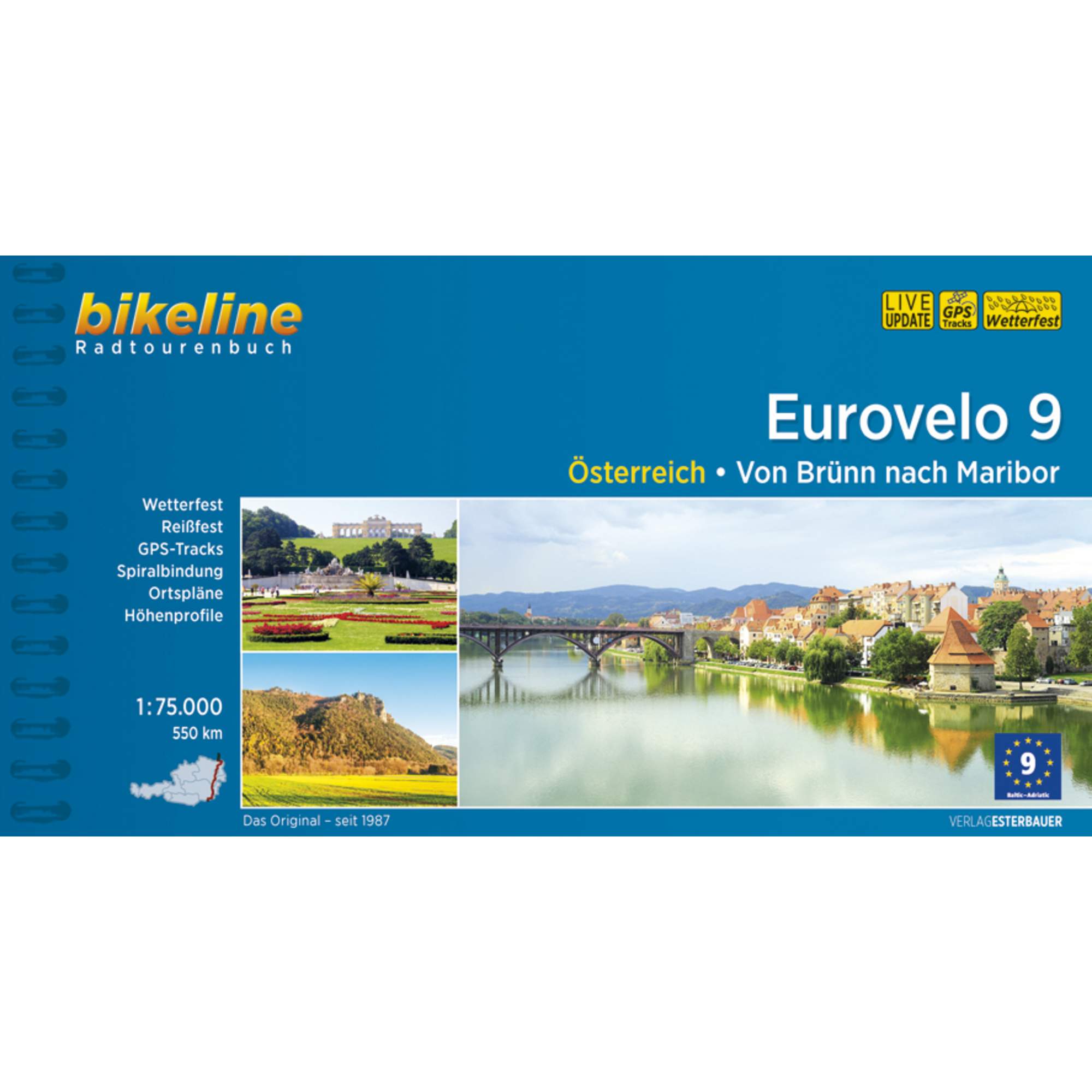 BIKELINE RADTOURENBUCH EUROVELO 9
