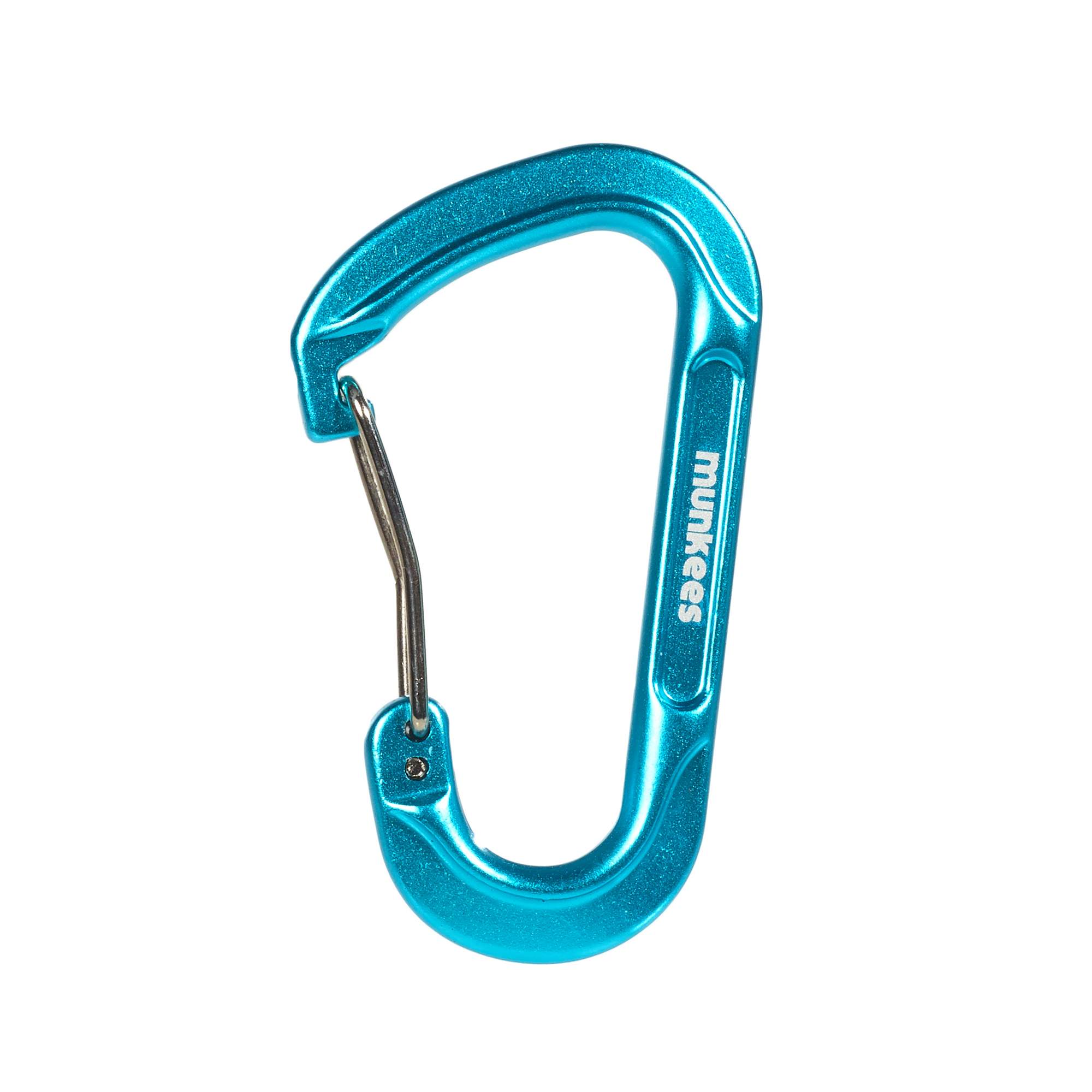 munkees D-FORM KARABINER MIT DRAHTBÜGEL