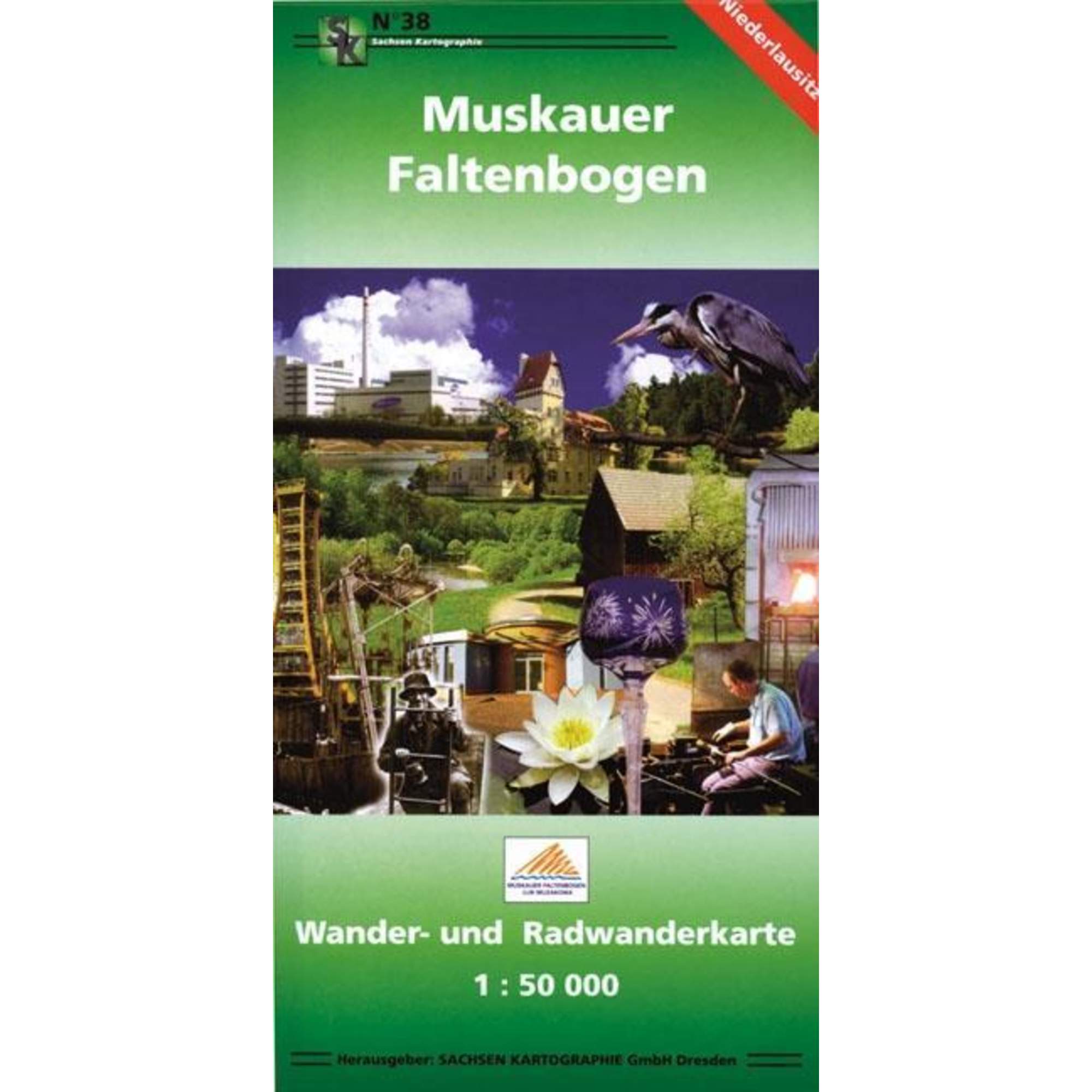 Muskauer Faltenbogen 1 : 50 000