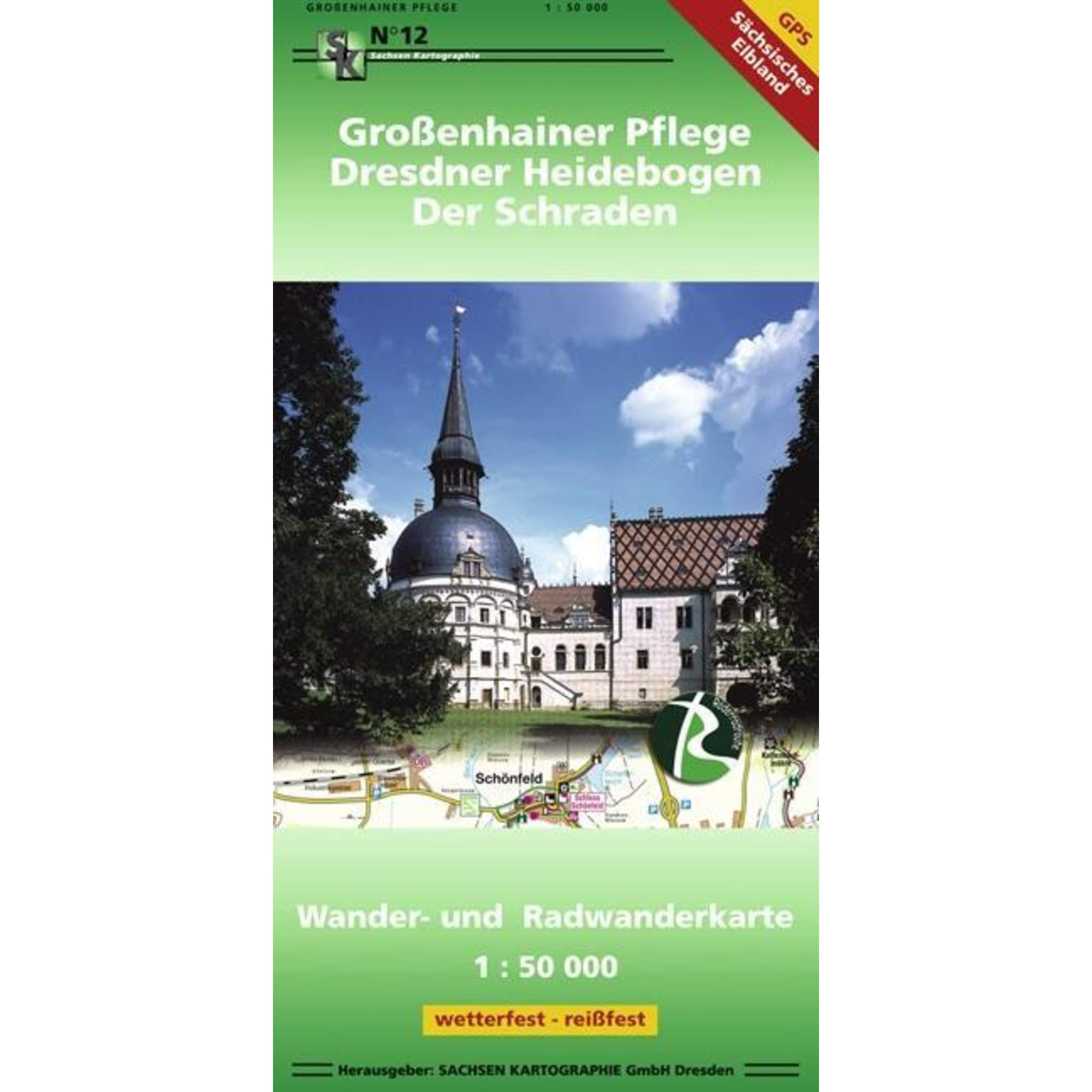 Großenhainer Pflege - Dresdner Heidebogen - Der Schraden 1 : 50 000