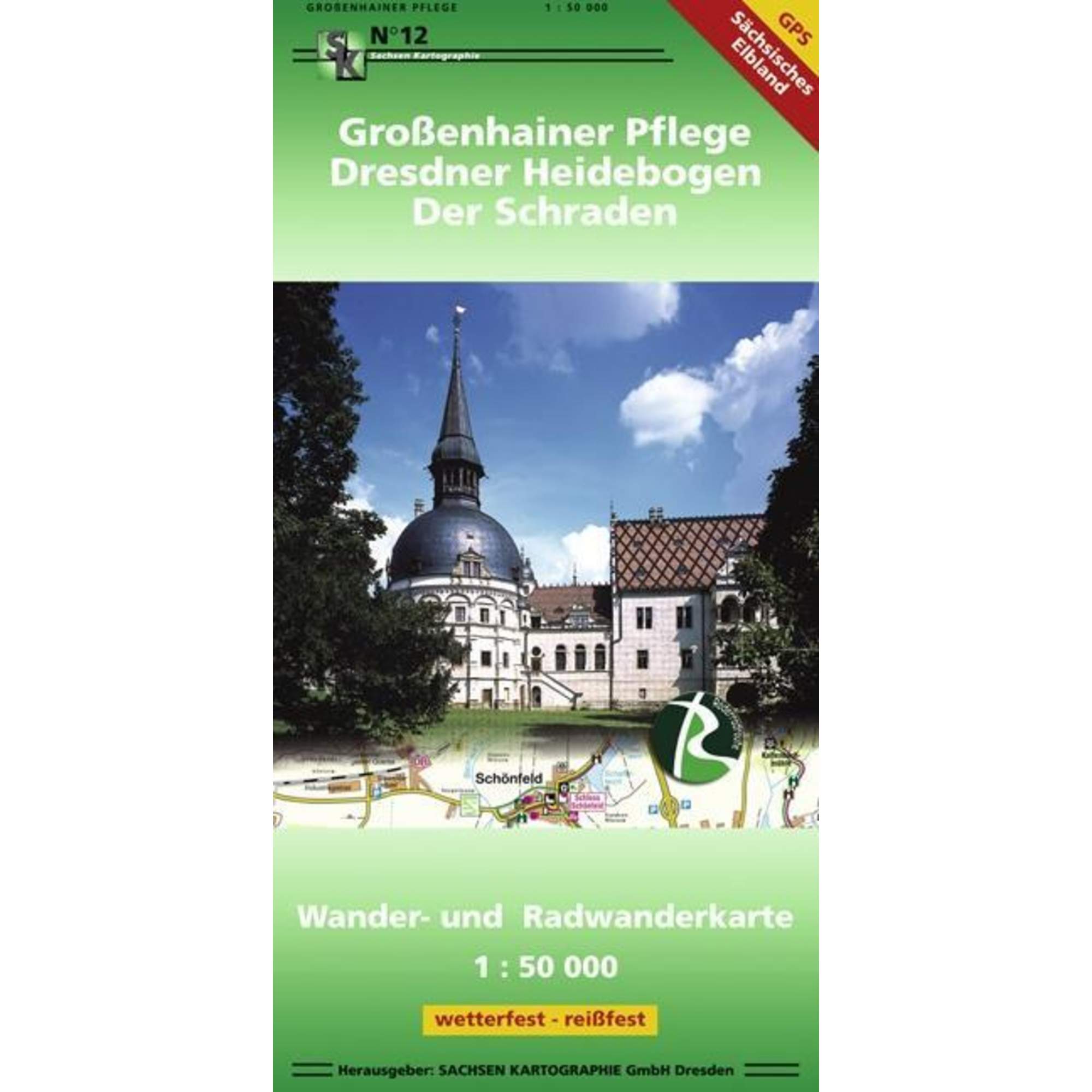 Großenhainer Pflege - Dresdner Heidebogen - Der Schraden 1 : 50 000
