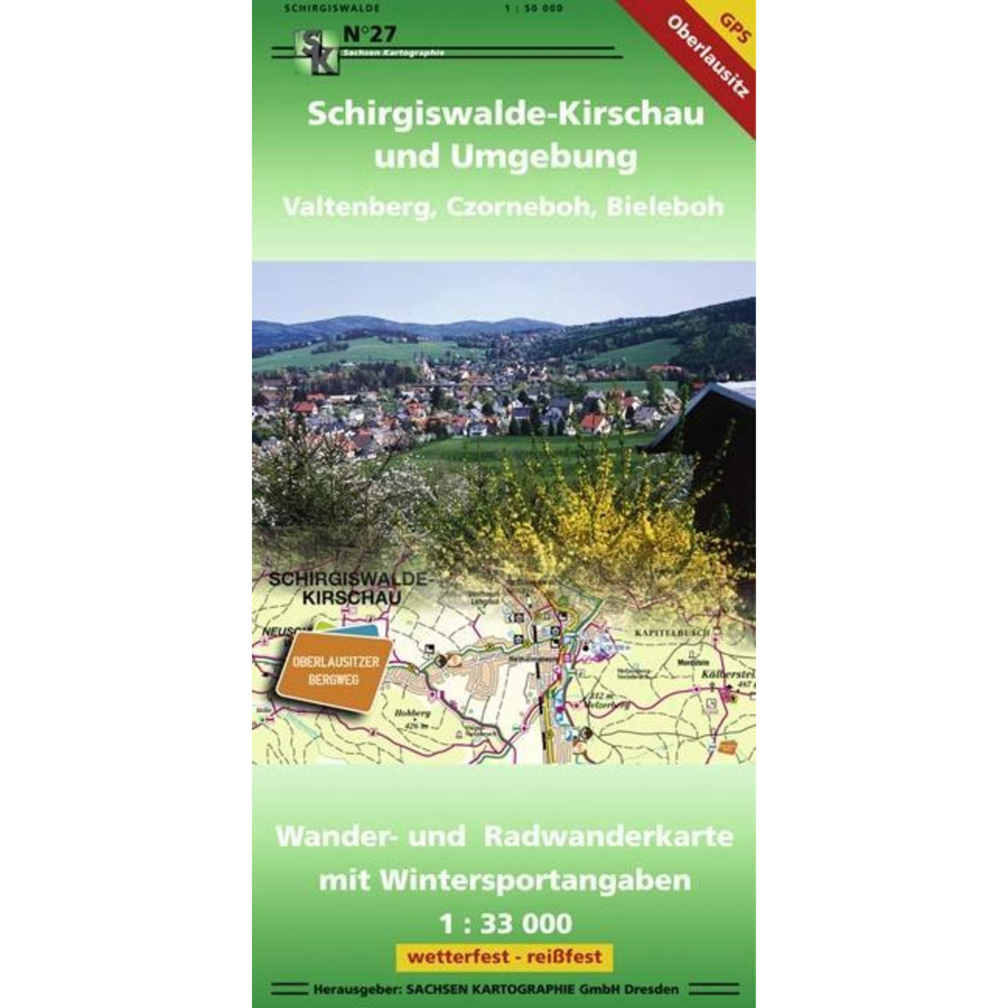 Schirgiswalde-Kirschau und Umgebung - Vatlenberg, Czorneboh, Bieleboh