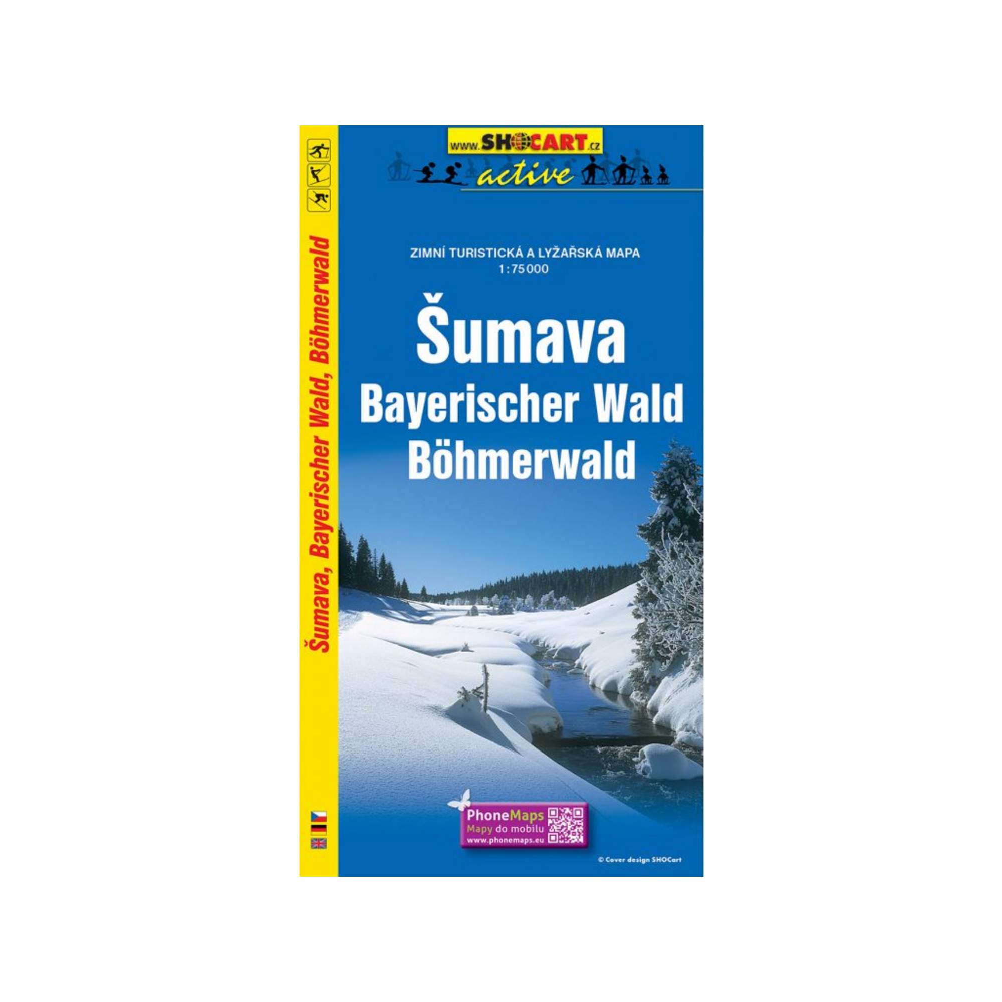 WINTERSPORTKARTE SUMAVA 1:75T
