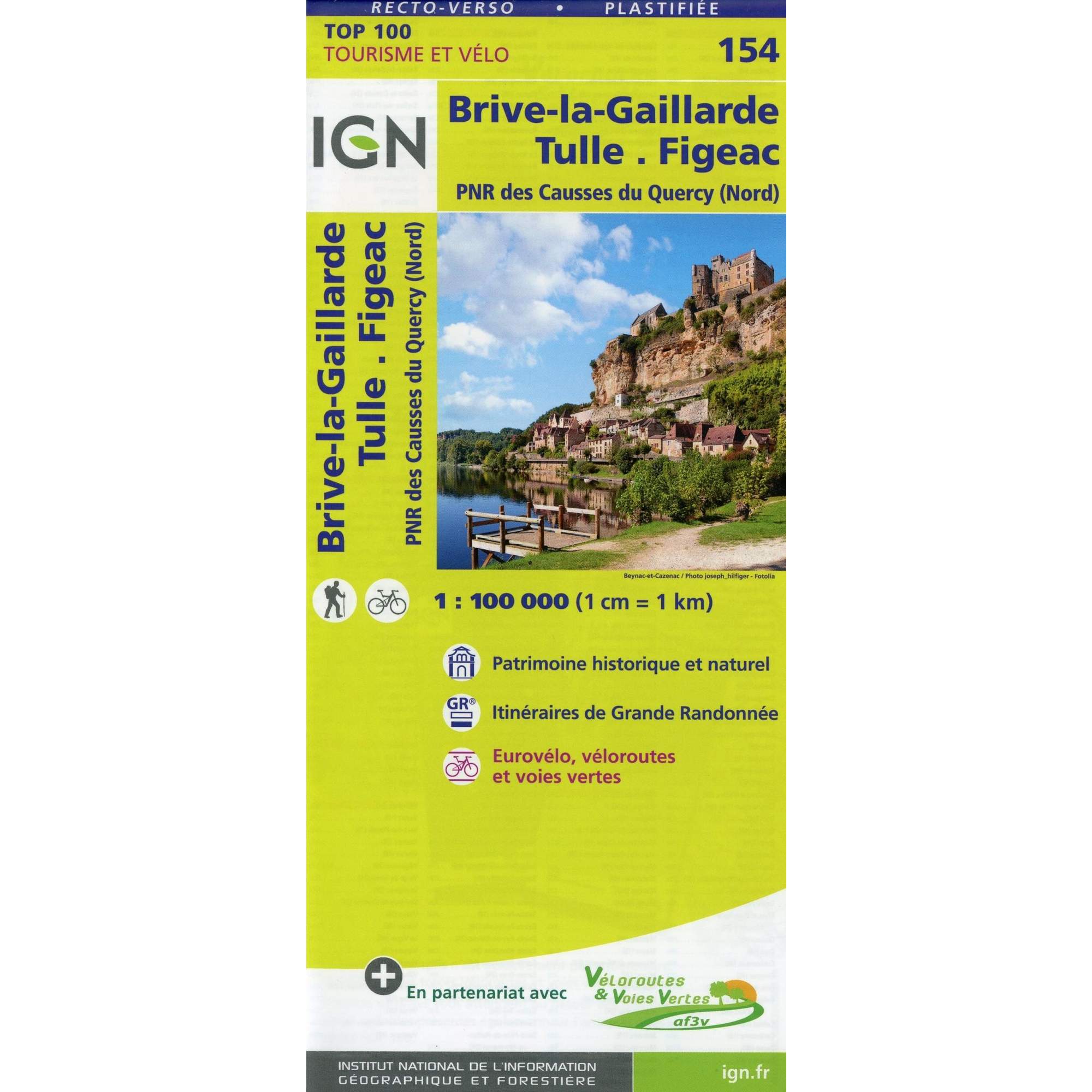 Brive-la-Gaillarde 1:100 000