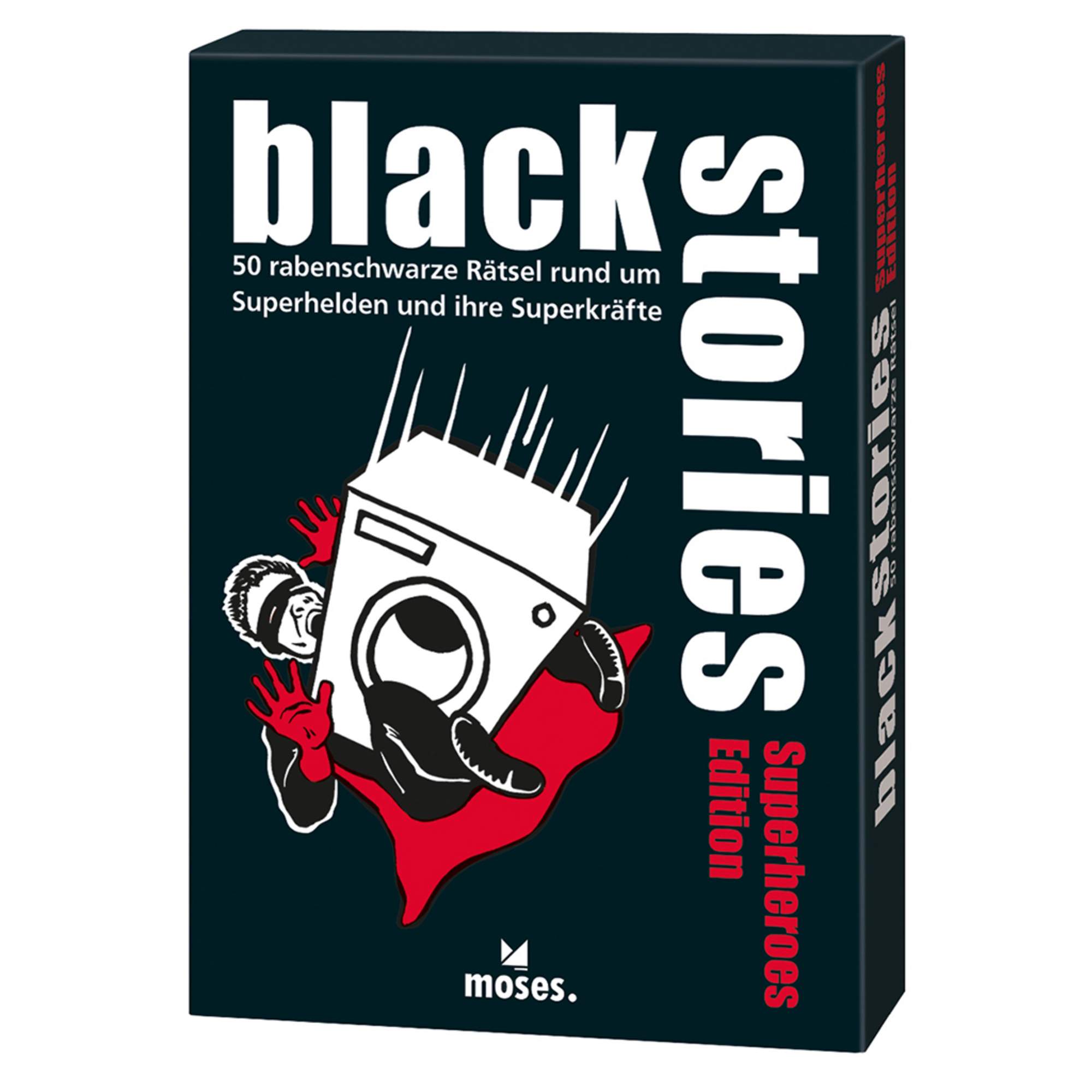 Moses Verlag BLACK STORIES - SUPERHEROES EDITION