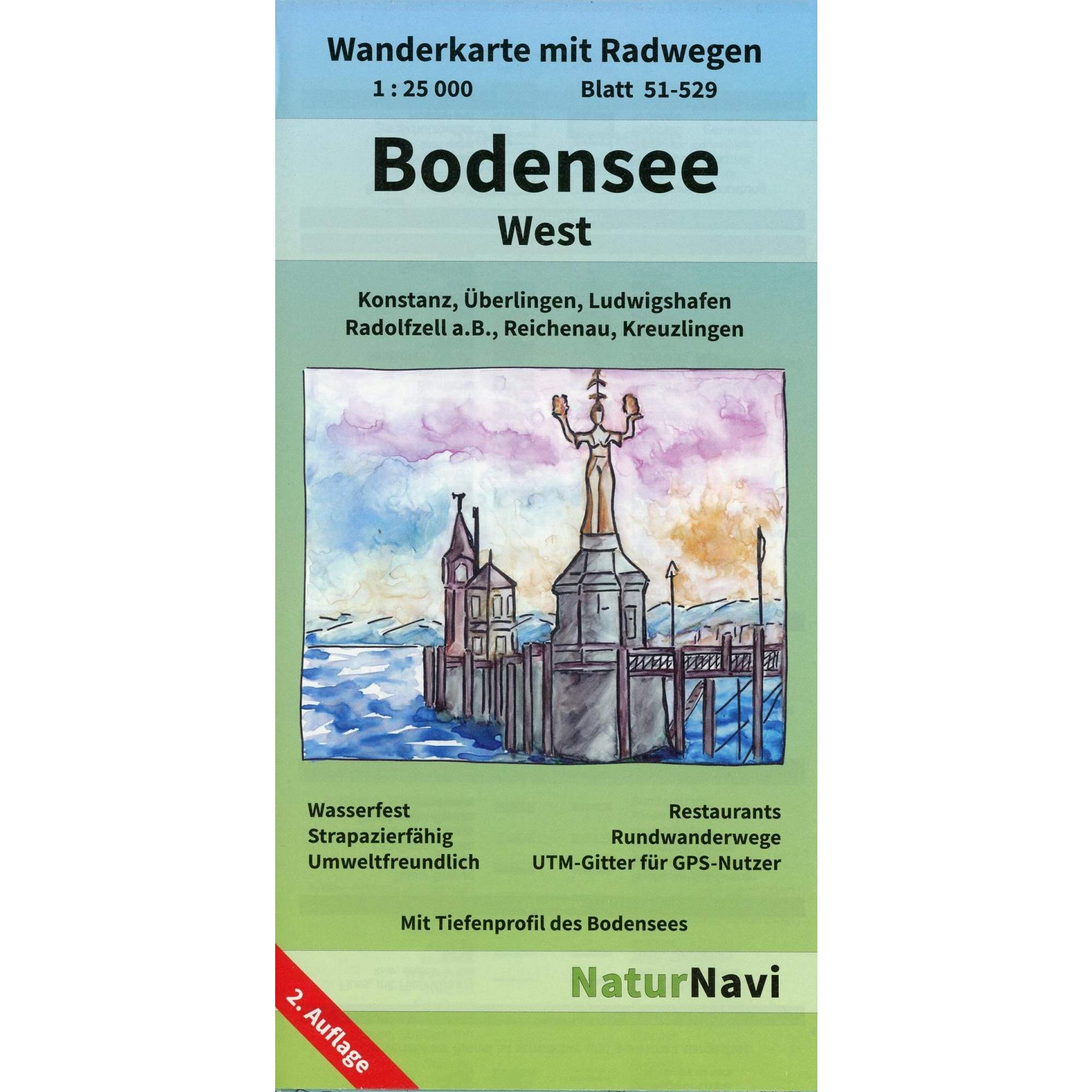 Bodensee West 1 : 25 000, Blatt 51-529