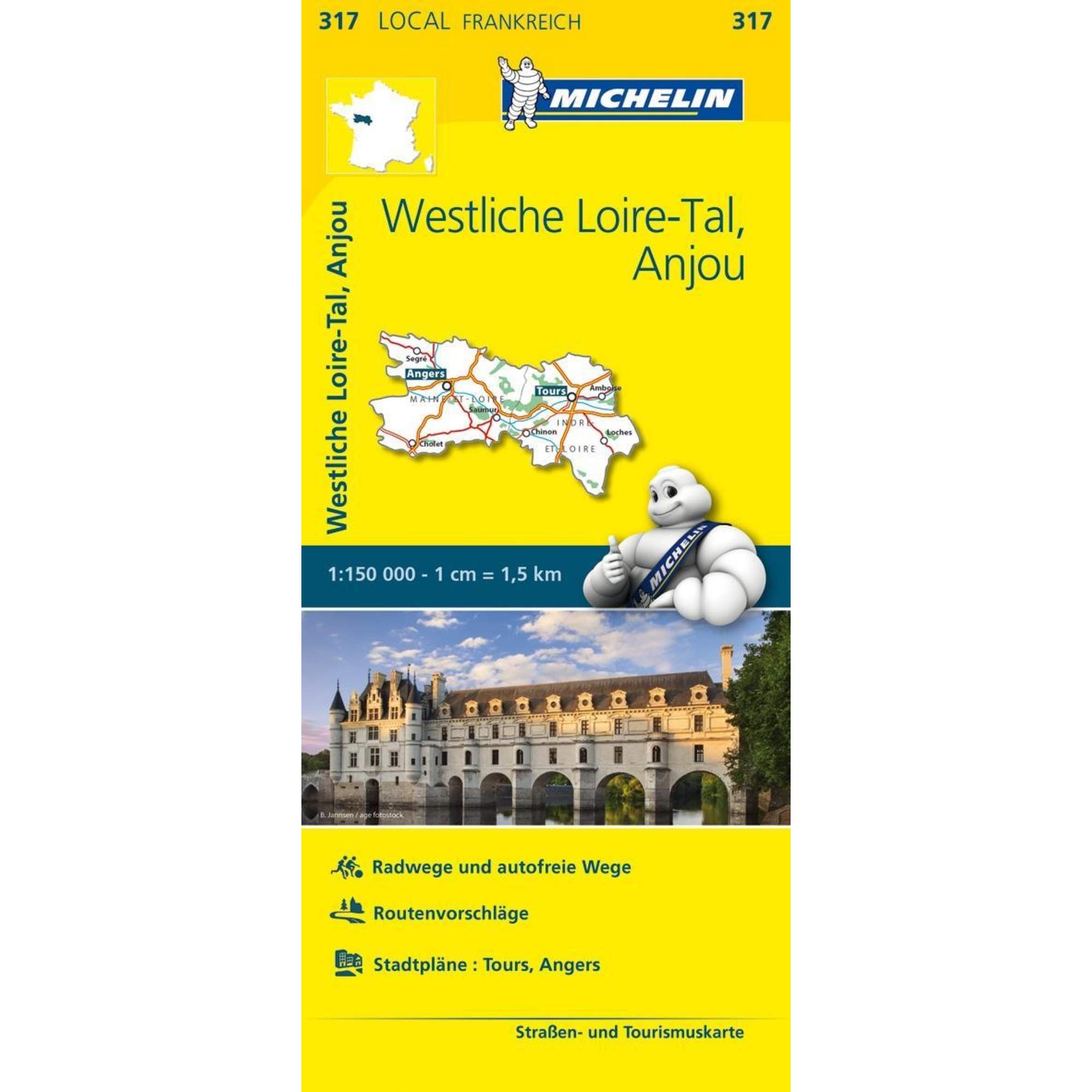 Michelin Westliches Loiretal - Anjou
