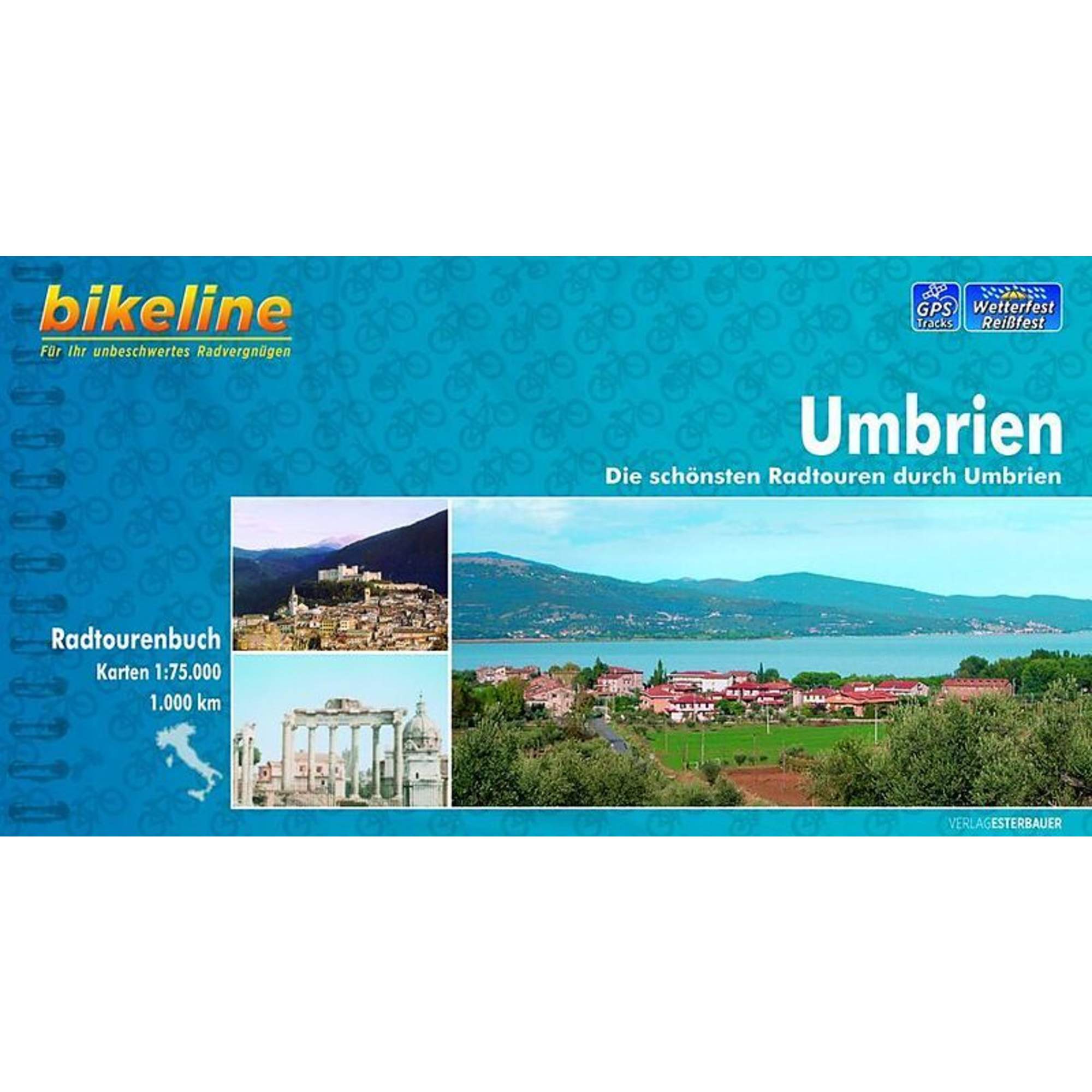 BIKELINE UMBRIEN 1:75.000