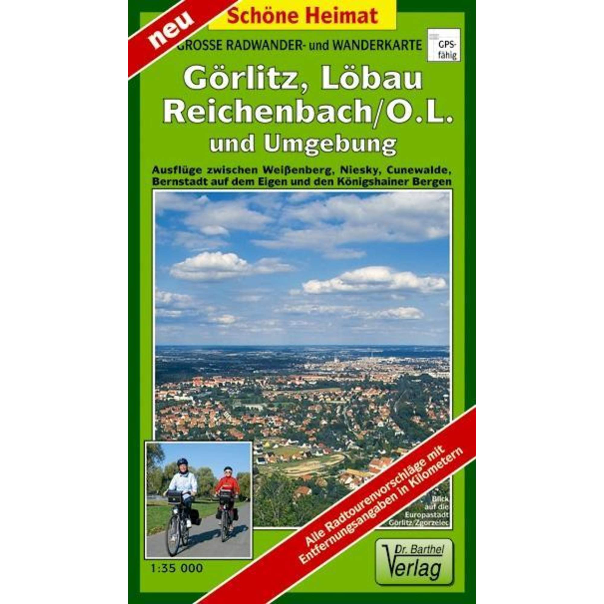 Görlitz, Löbau, Reichenbach/O.L. und Umgebung 1 : 35 000