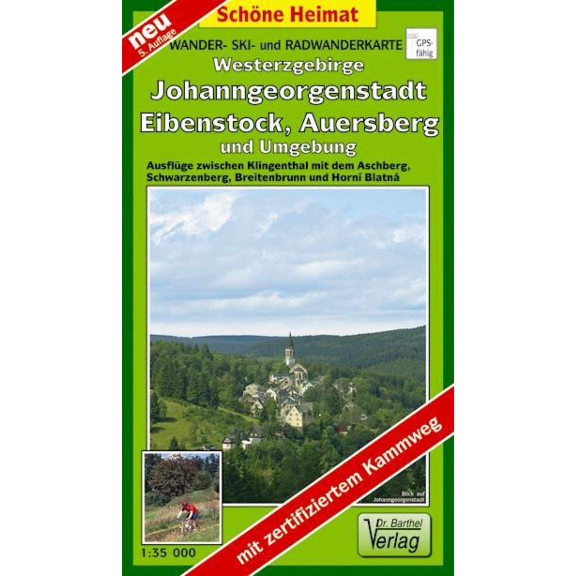 Westerzgebirge 1 : 35 000. Wander-, Ski- und Radwanderkarte