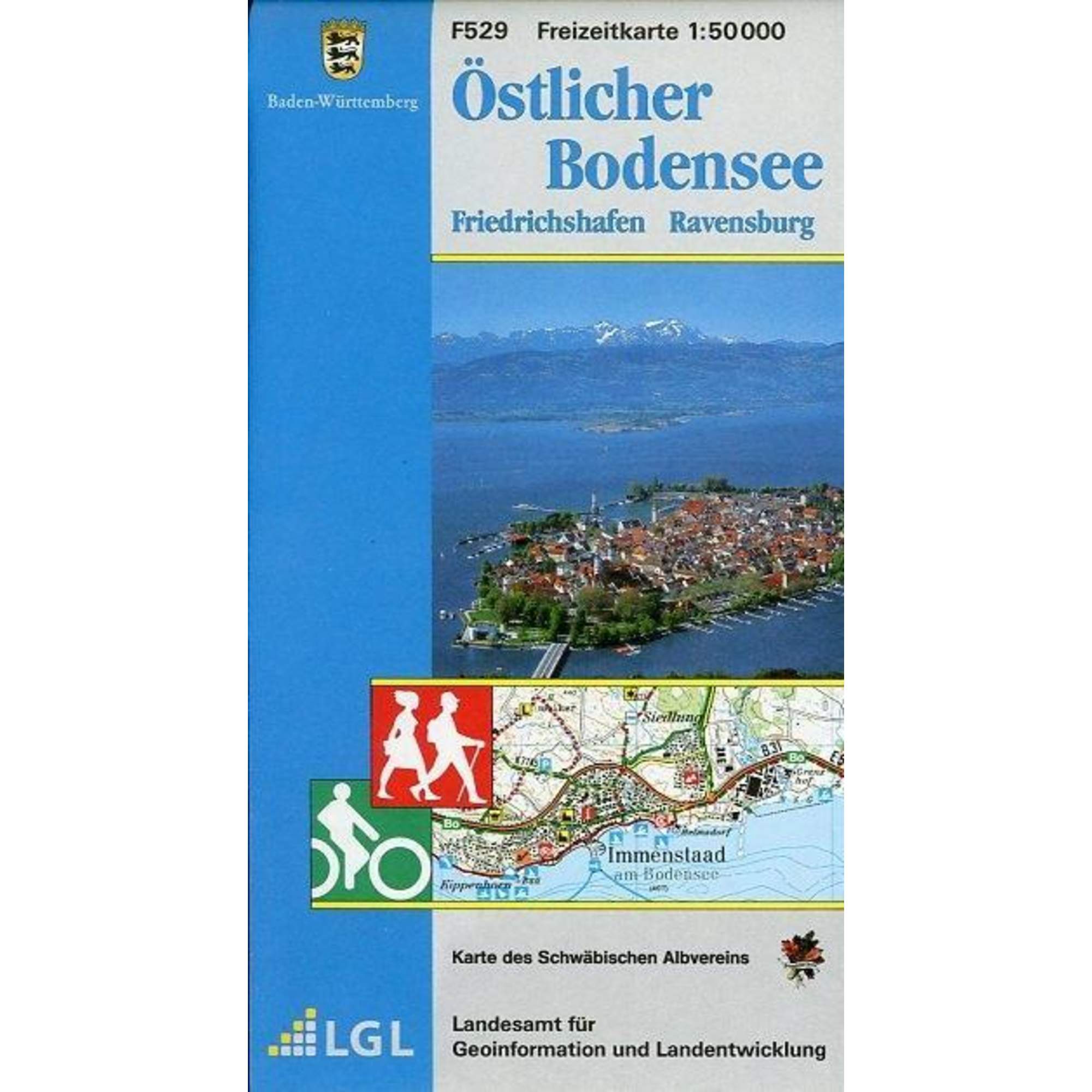 LGL BW 50 000 Freizeit Östlicher Bodensee 1 : 50 000