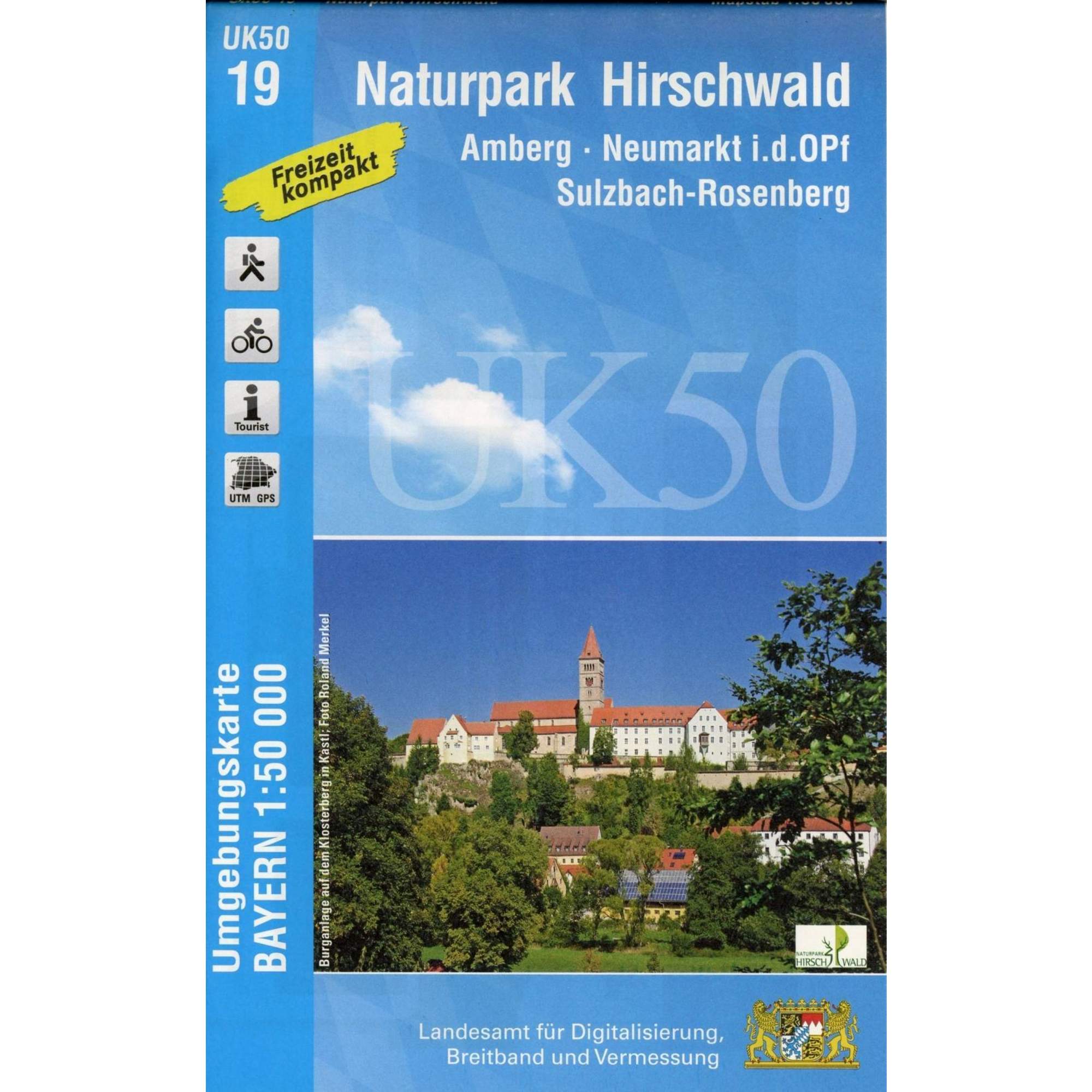 Naturpark Hirschwald 1 : 50 000 (UK50-19)