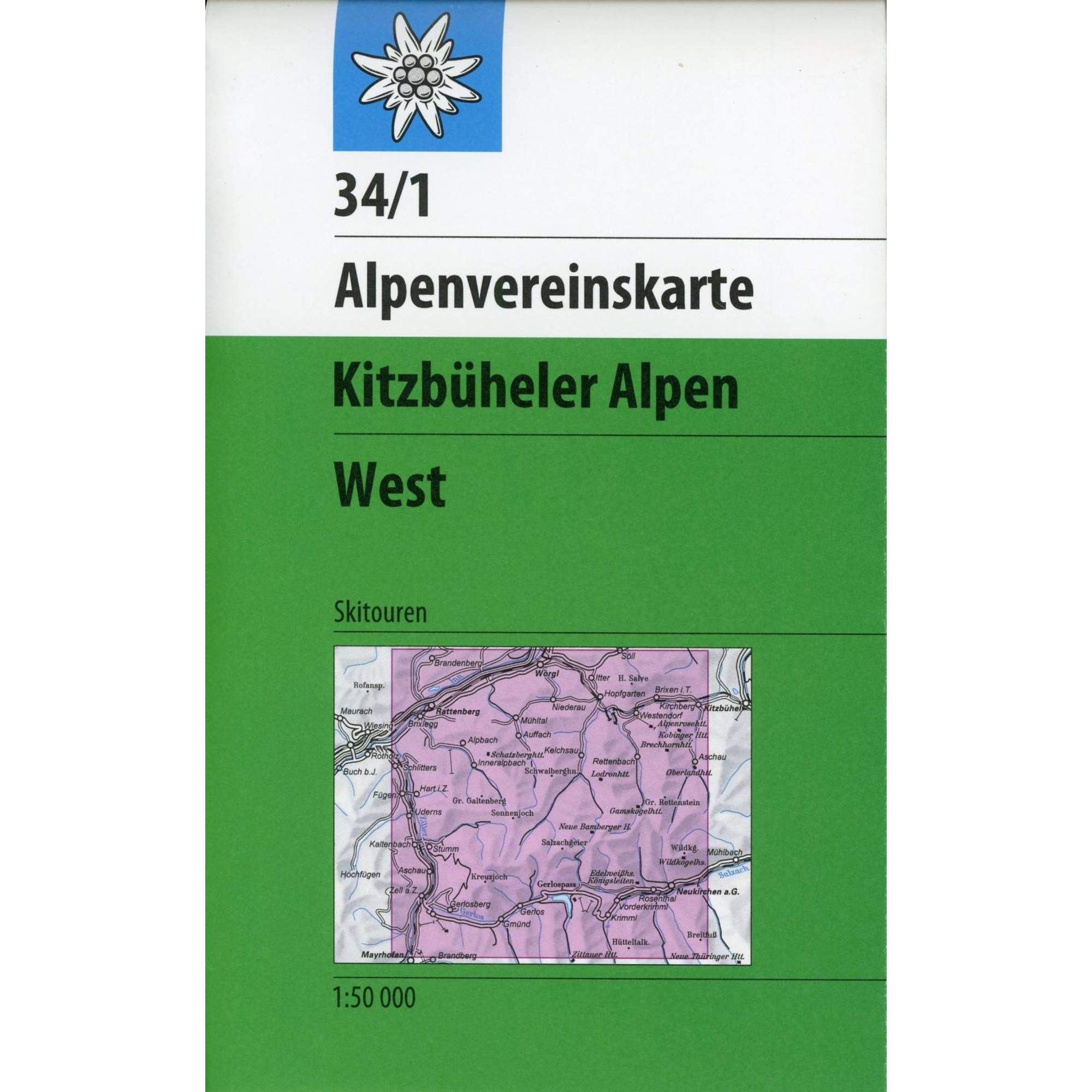 Kitzbühler Alpen West Skiausgabe