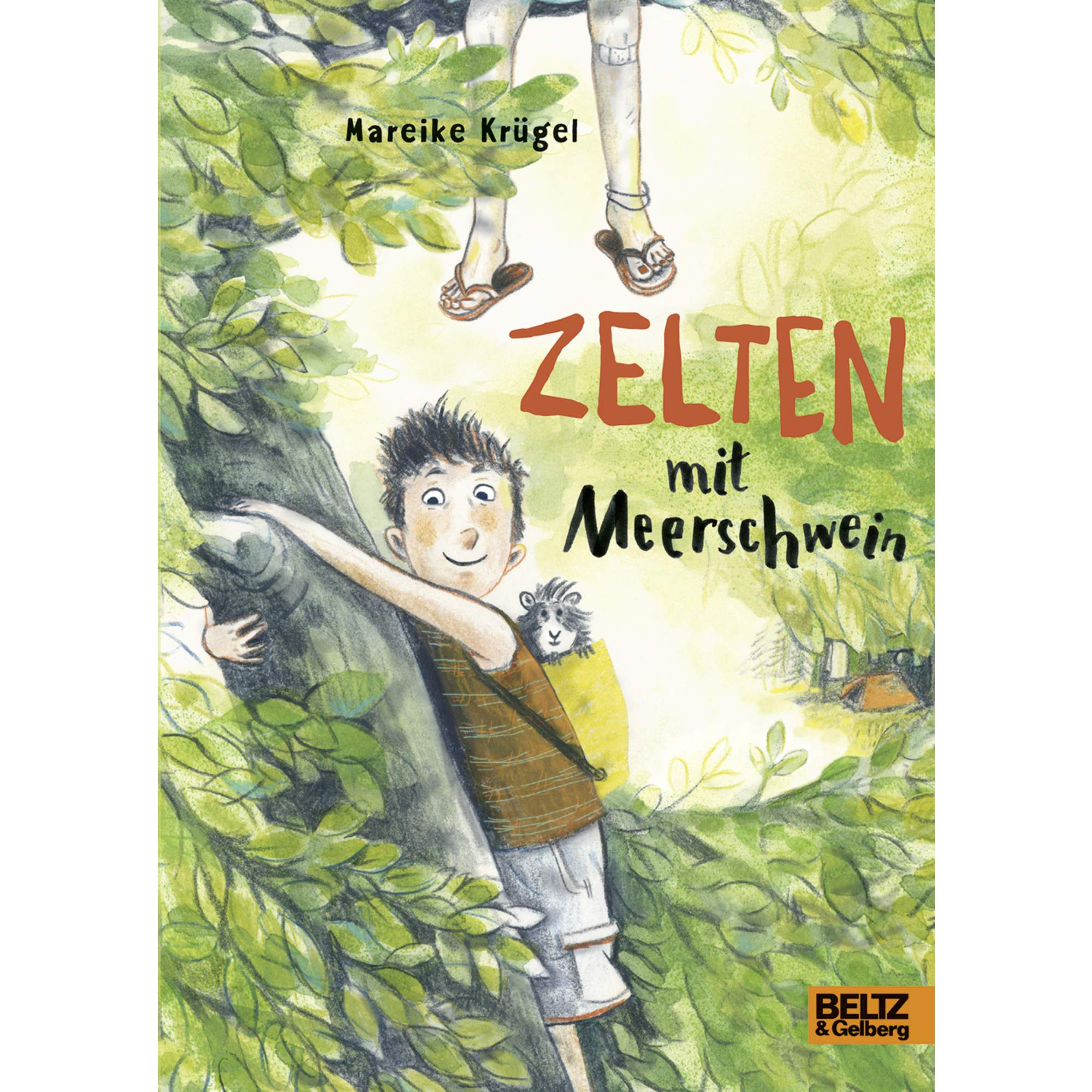 Zelten mit Meerschwein
