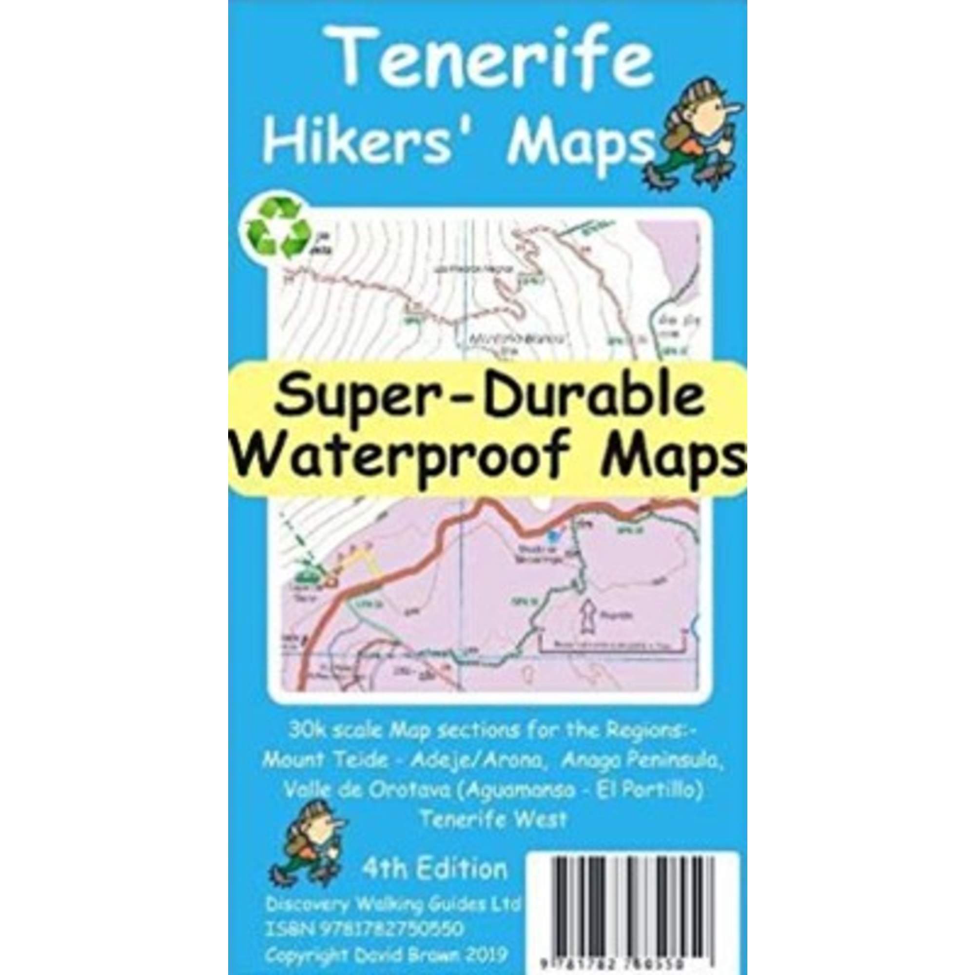 Tenerife Hikers' Super-Durable Maps