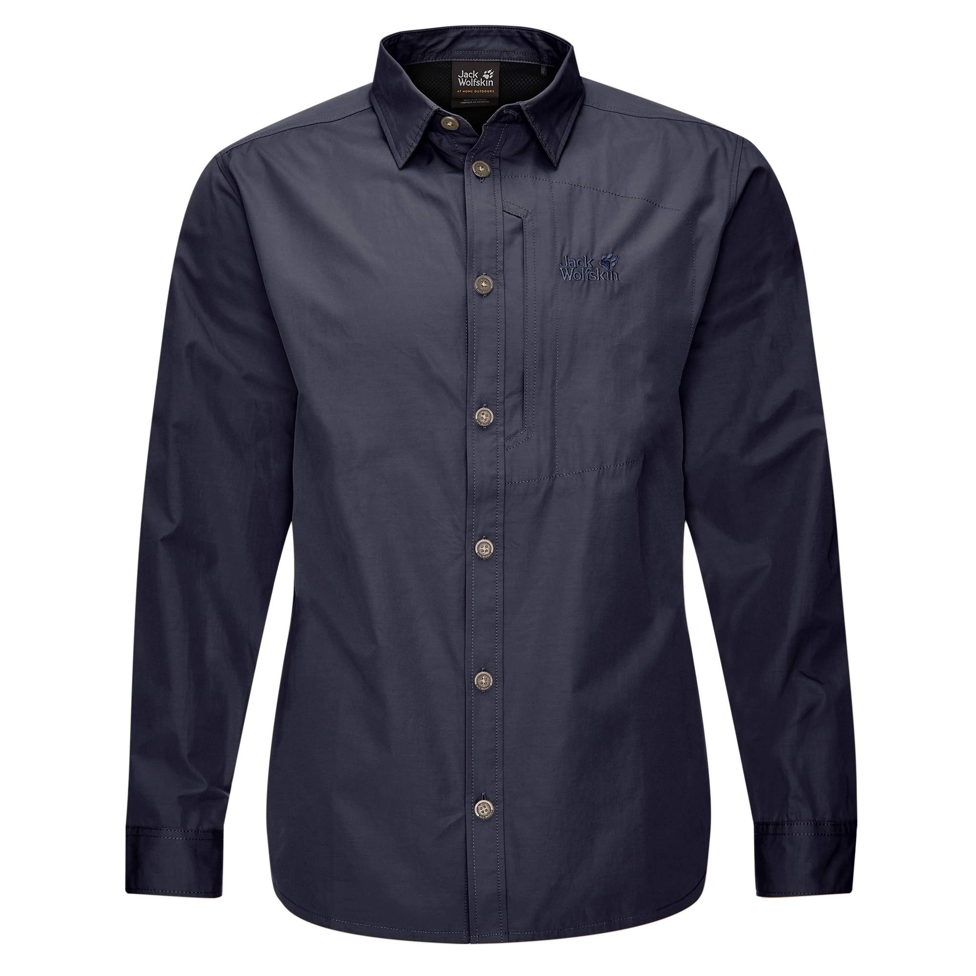 Jack Wolfskin LAKESIDE ROLL-UP SHIRT M