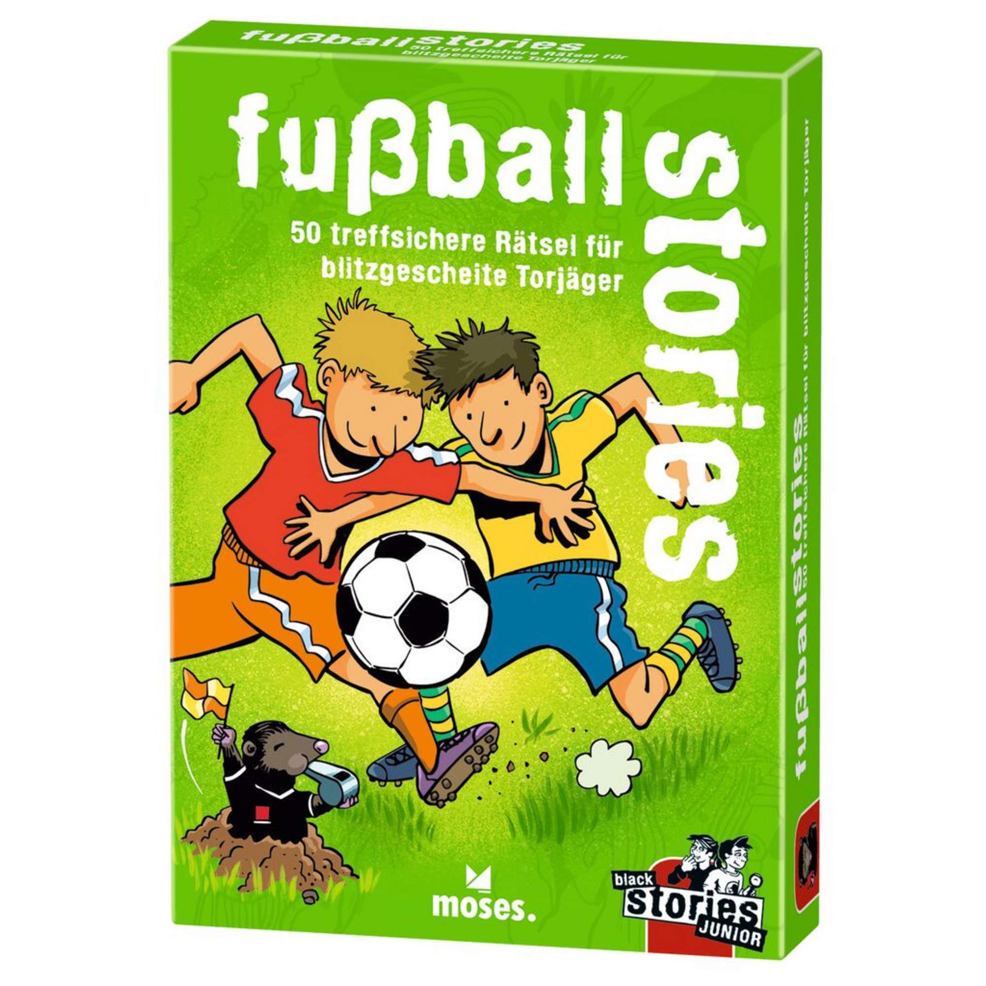 Moses Verlag BLACK STORIES JUNIOR - FUßBALL STORIES