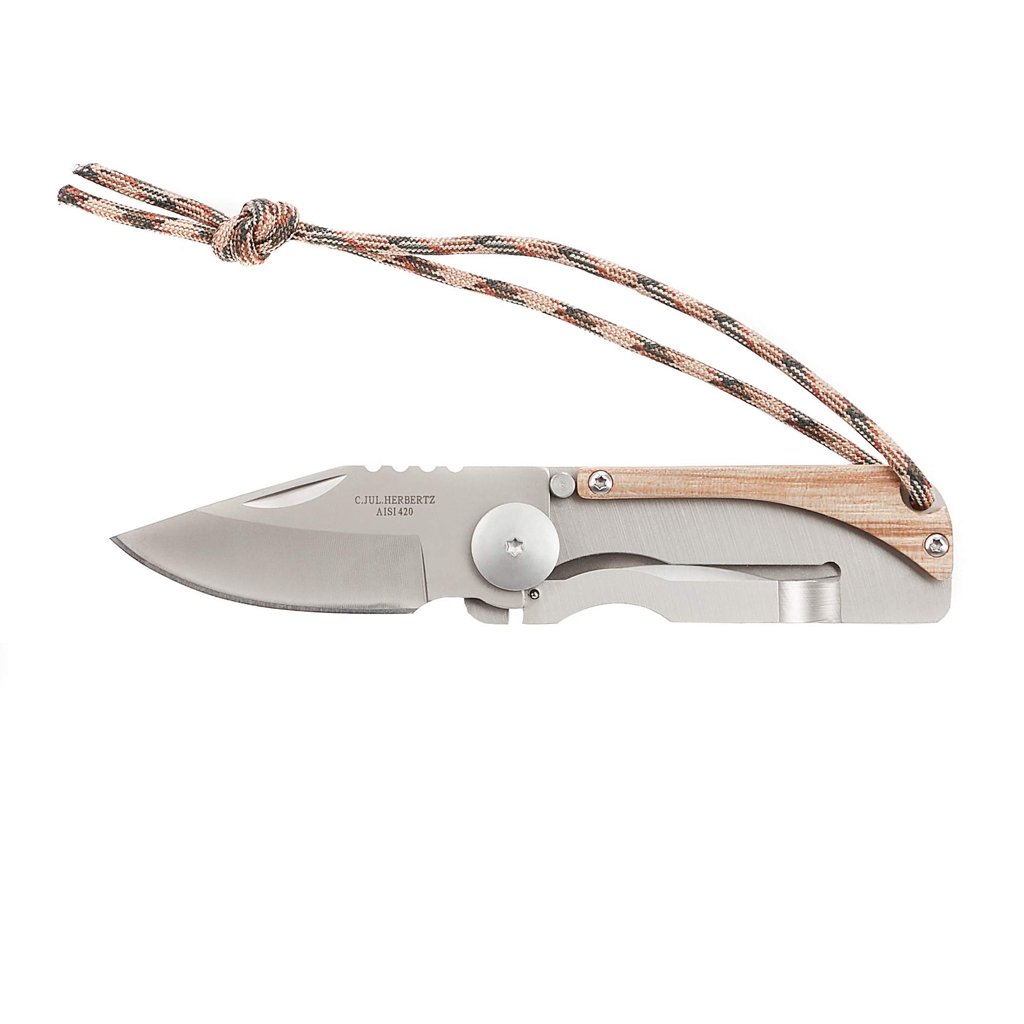 Herbertz TASCHENMESSER ZEBRAHOLZ 420