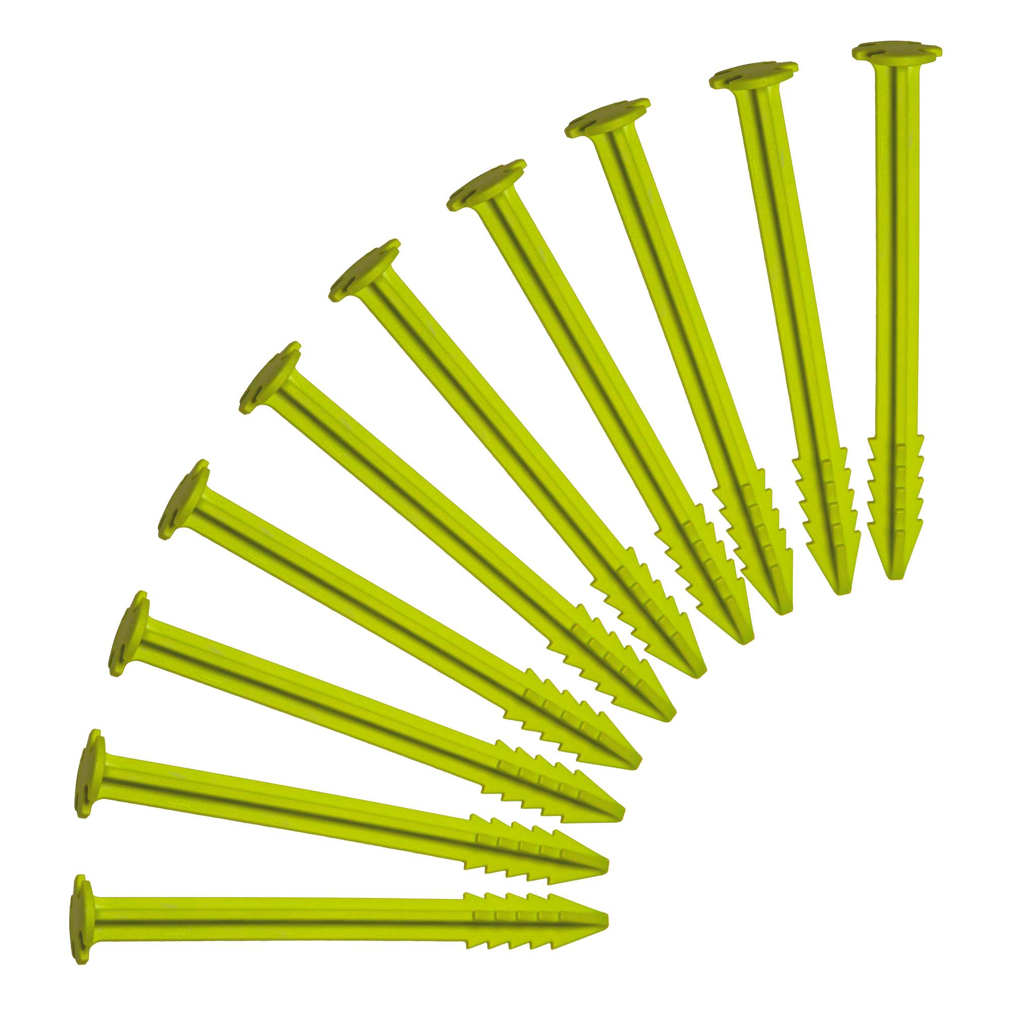 Swiss Piranha ZELTHERINGE 10ER-SET IM SÄCKLI