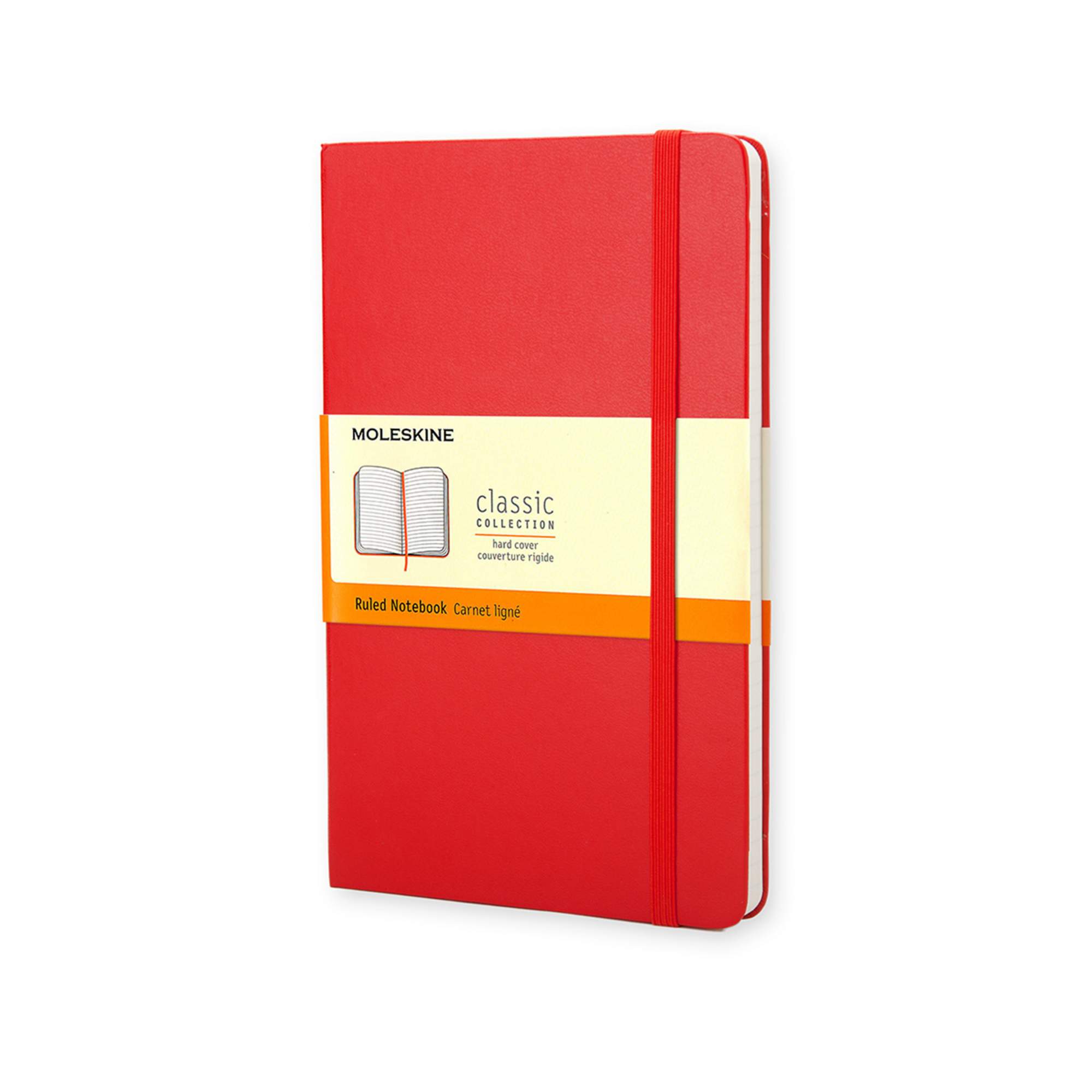 MOLESKINE NOTIZBUCH LINIERT POCKET DIN A6 ROT