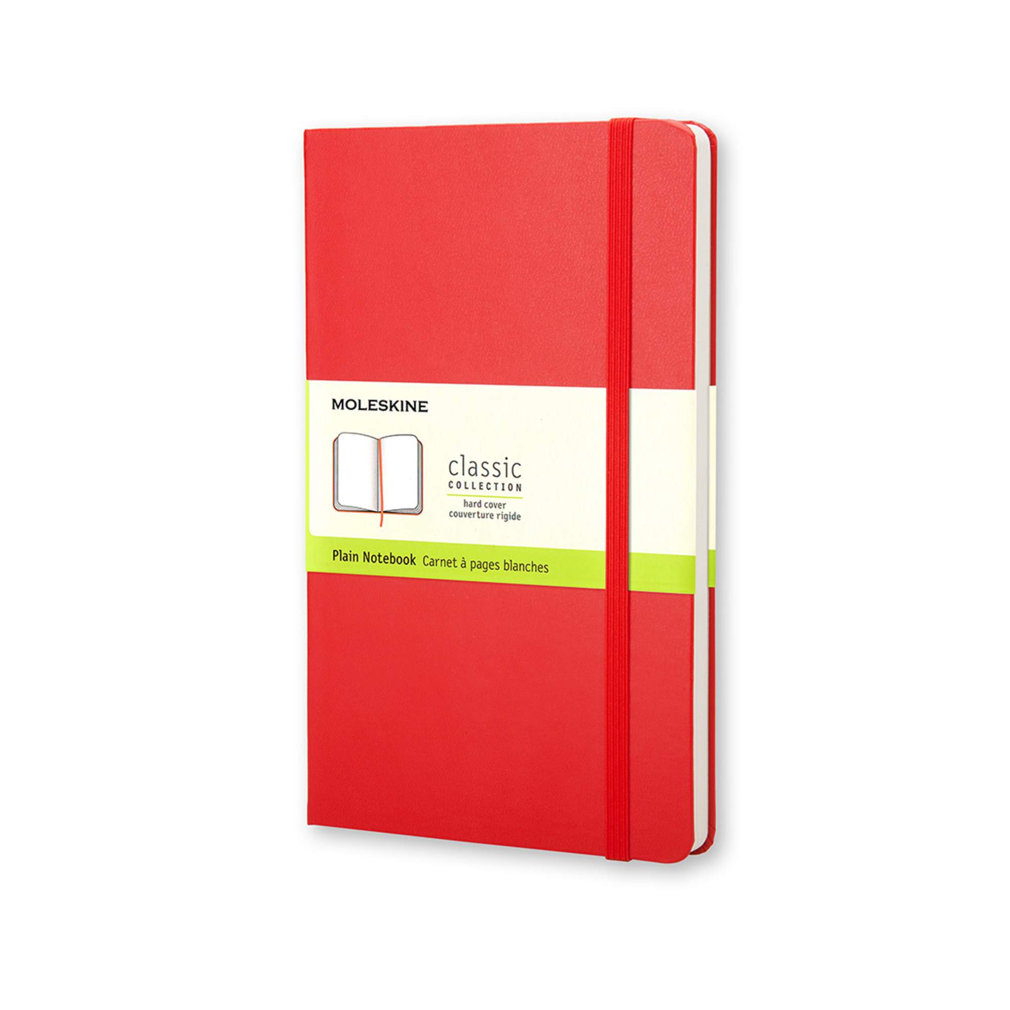 MOLESKINE NOTIZBUCH BLANKO POCKET DIN A6 ROT