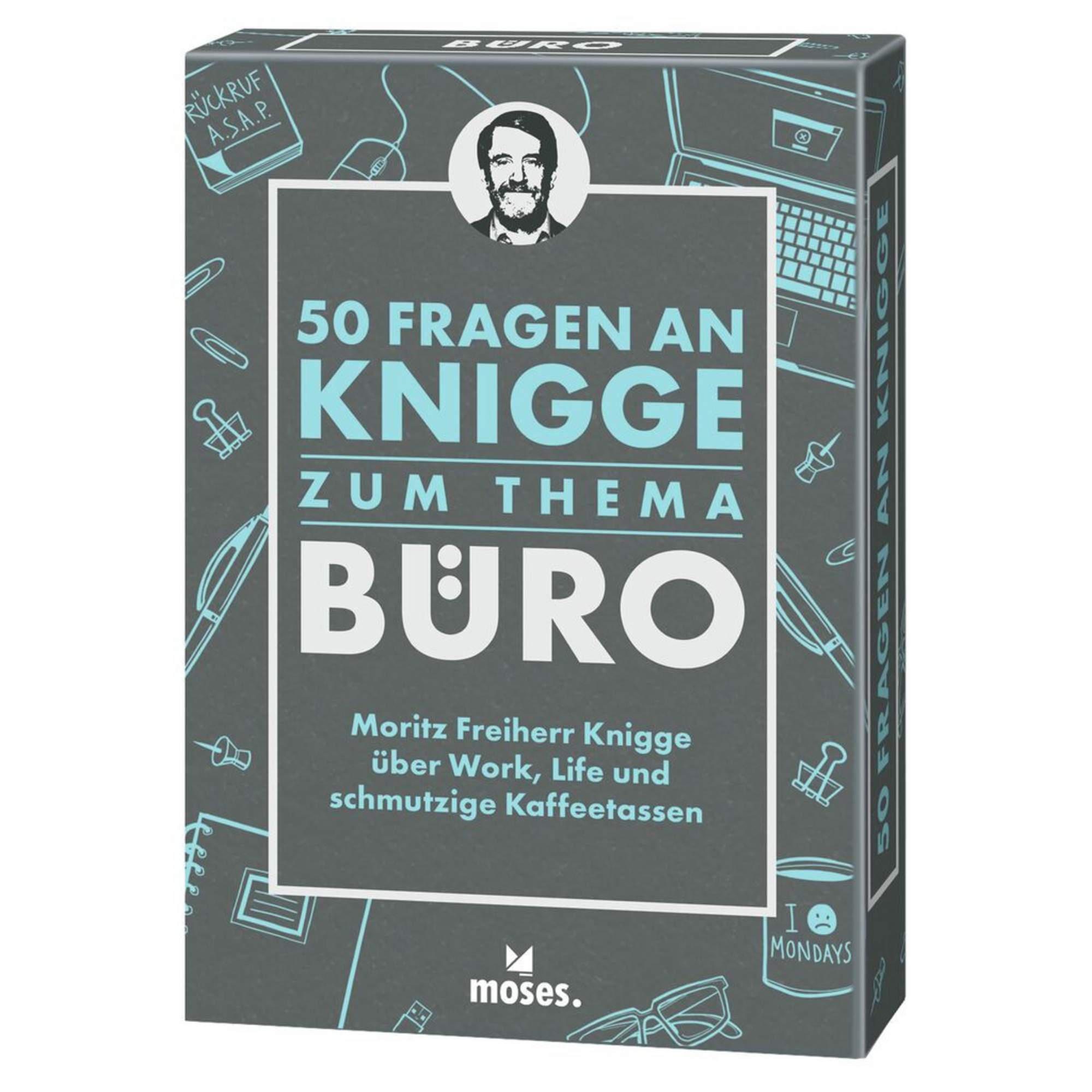 Moses Verlag 50 FRAGEN AN KNIGGE ZUM THEMA BÜRO