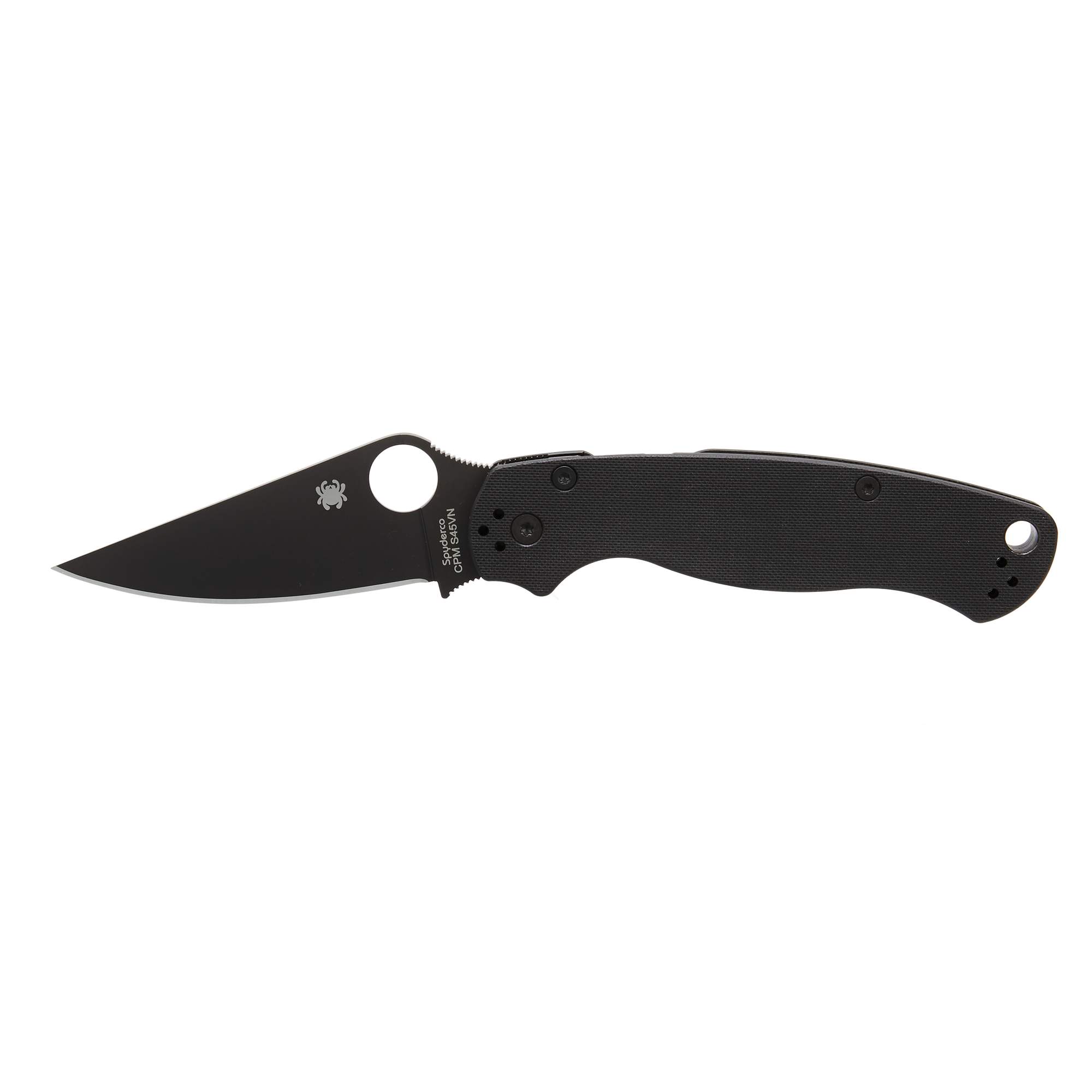 Spyderco PARA-MILITARY 2 BLACK G10 PLAIN