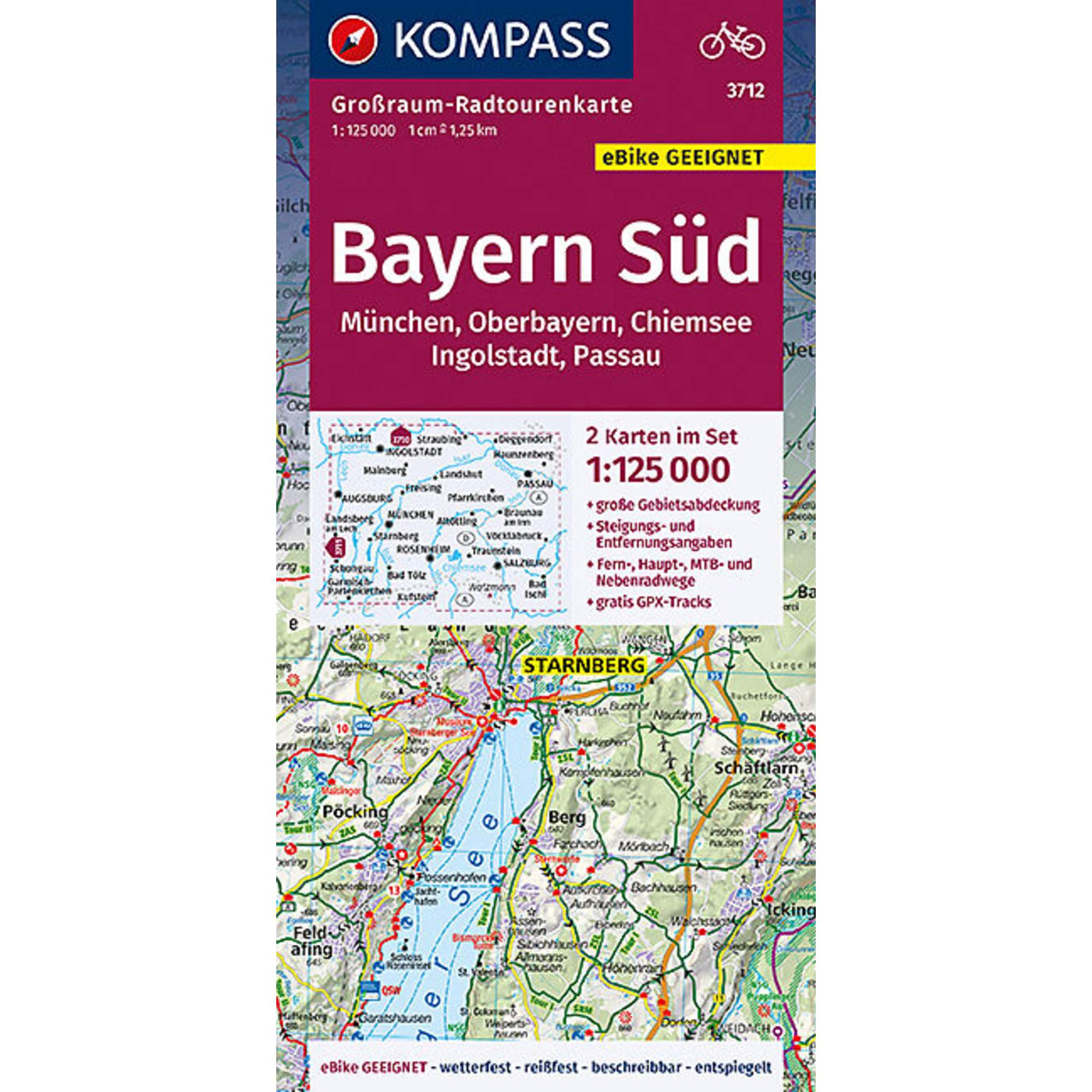 BAYERN SÜD, OBERBAYERN, CHIEMSEE, INGOLSTADT, PASSAU
