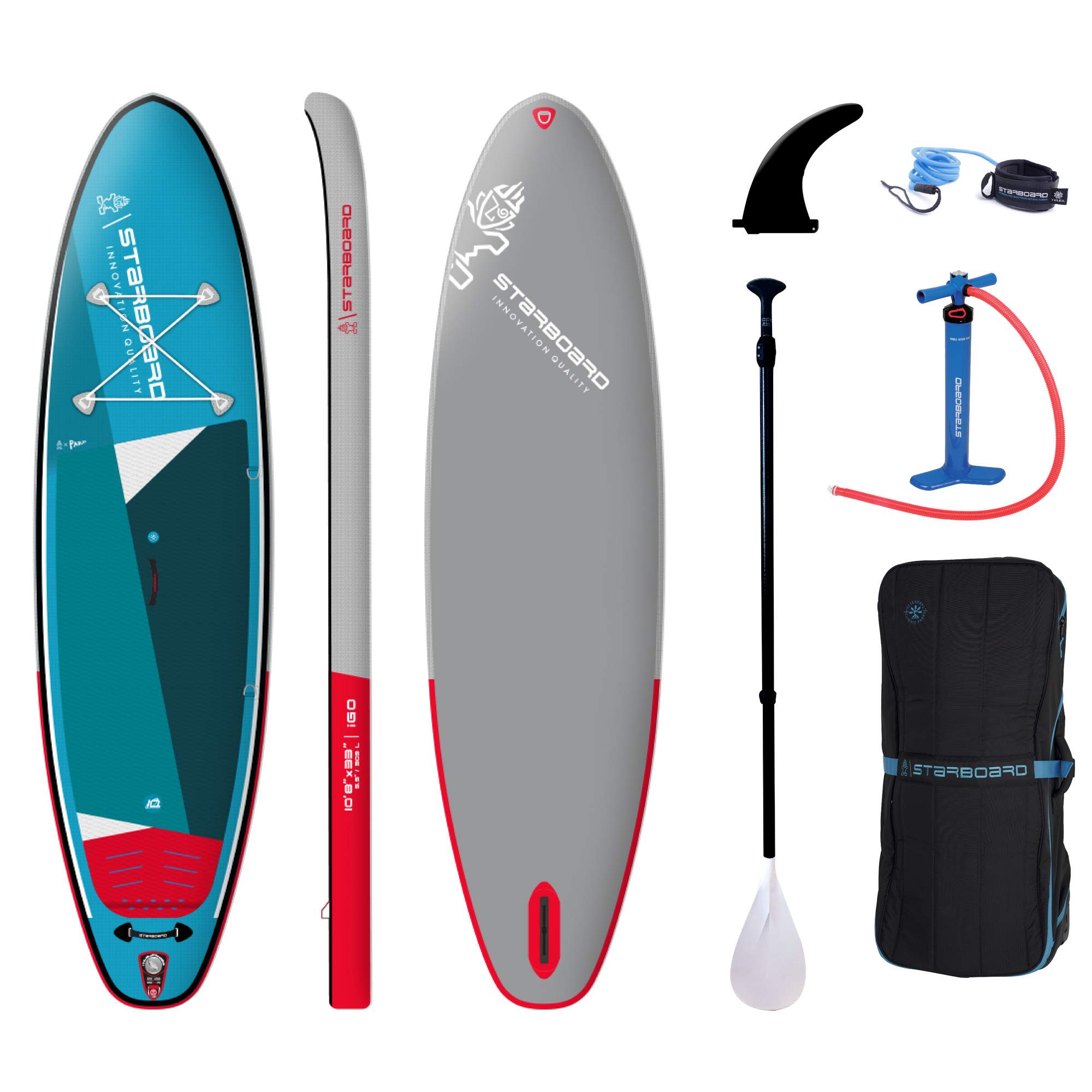 Starboard IGO ZEN SC WITH PADDLE 10' 8' X 33' X 5.5'