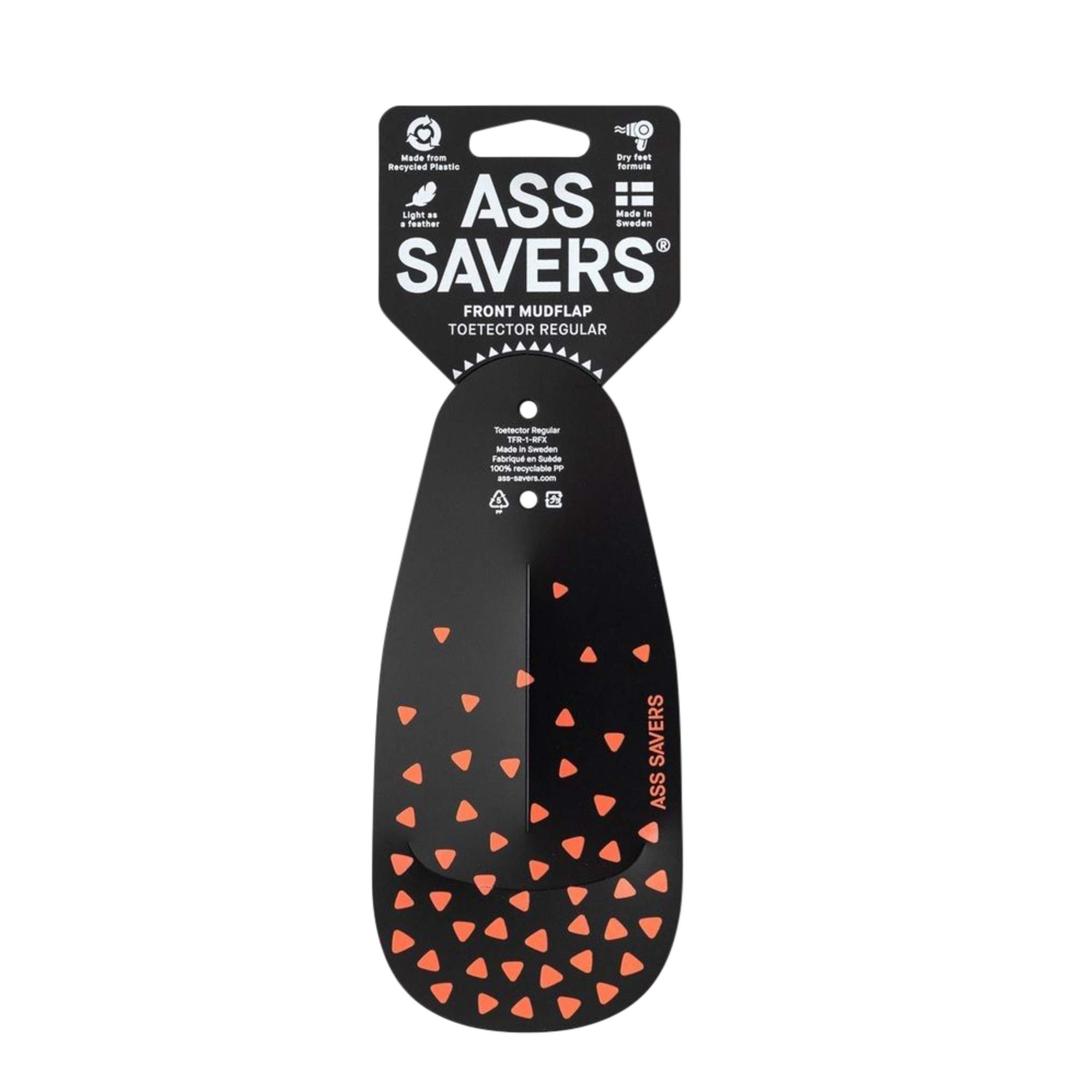 Ass Savers TFR-1 TOETECTOR, MUDGUARD FW, REFLECTIVE