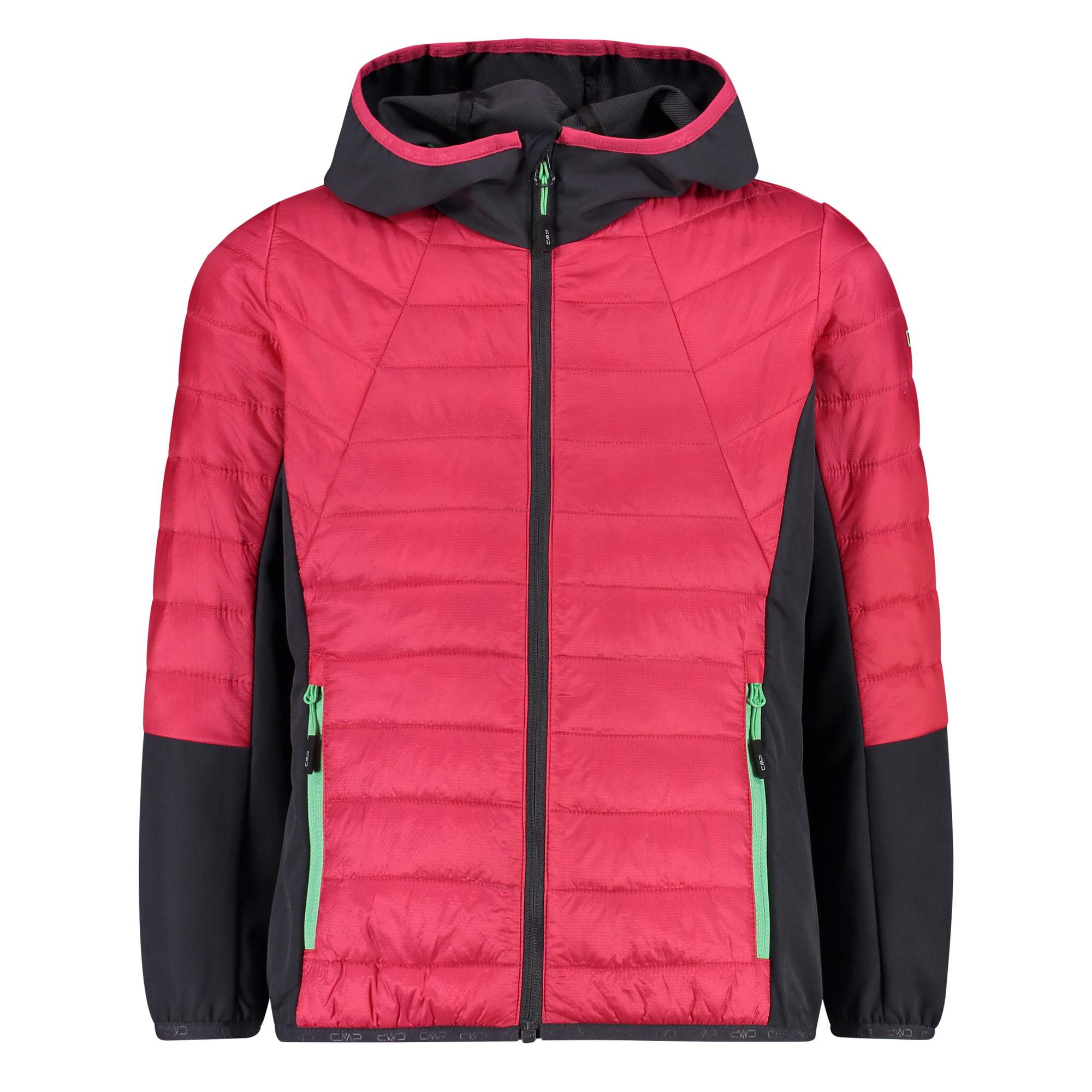 CMP KID G HYBRID JACKET FIX HOOD