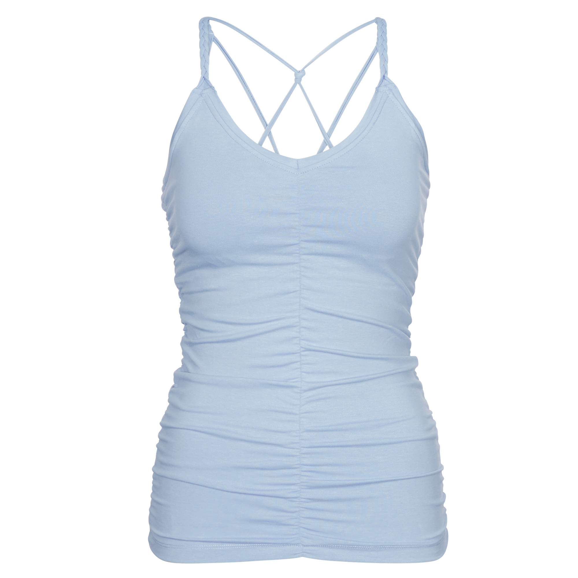 MANDALA CABLE YOGA TOP | GOTS