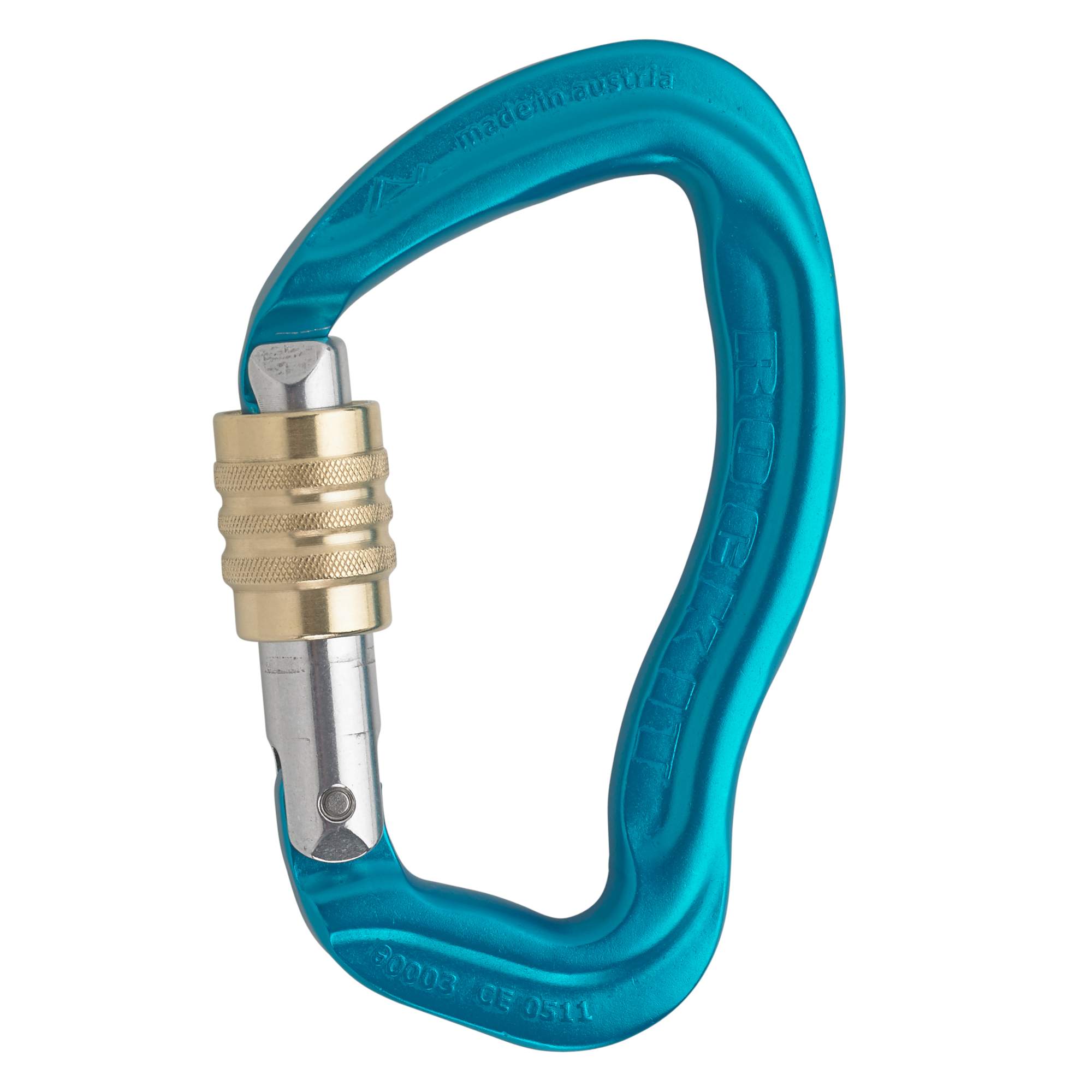 Austri Alpin ROCKIT ID KARABINER, SCHRAUBVERSCHLUSS MIT MESSINGROLLE