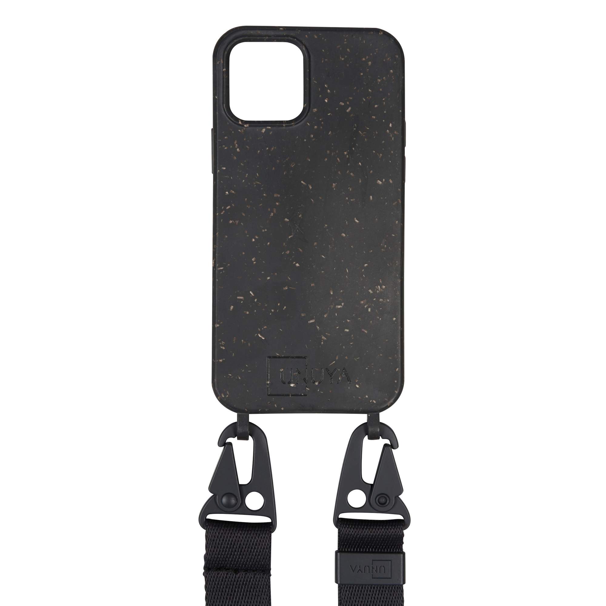 Unuya ALL BLACK-NACHHALTIGE HANDYKETTE MIT GURT